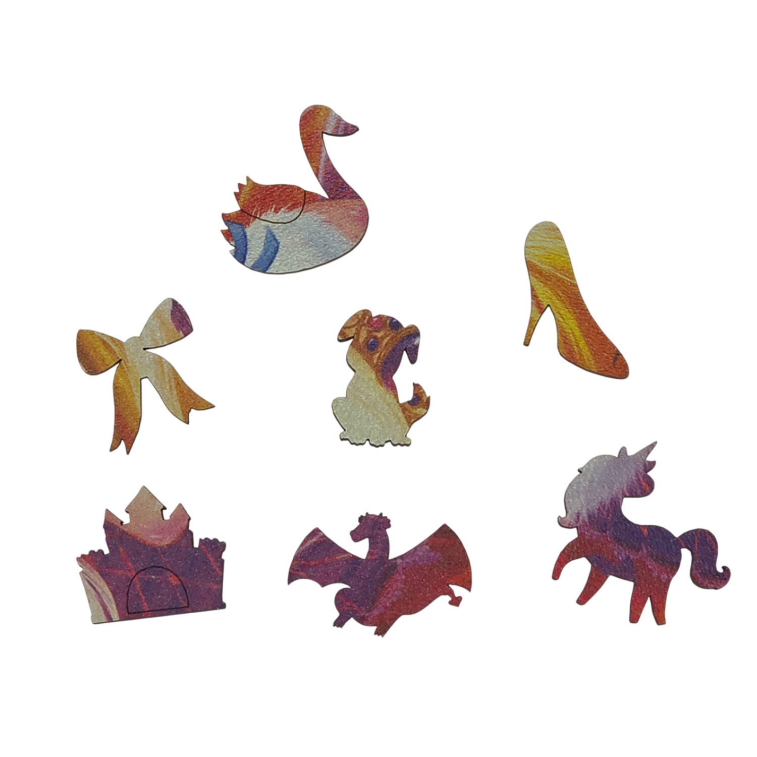 Деревянные пазлы Collection Animals Принцесса, 50 деталей