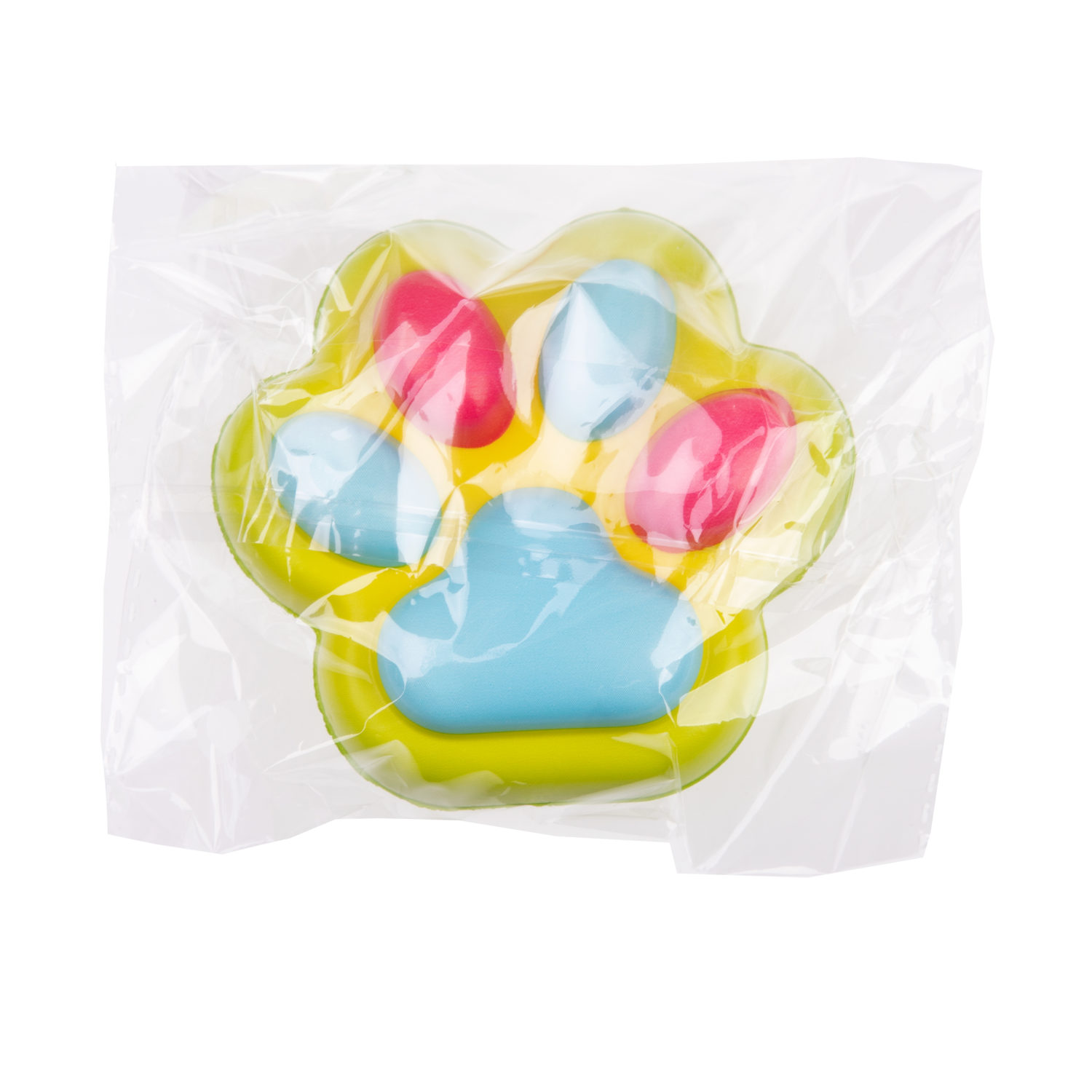 1toy Жмяка лапка-антистресс 6 шт. в ассорт. 8*8*3 см