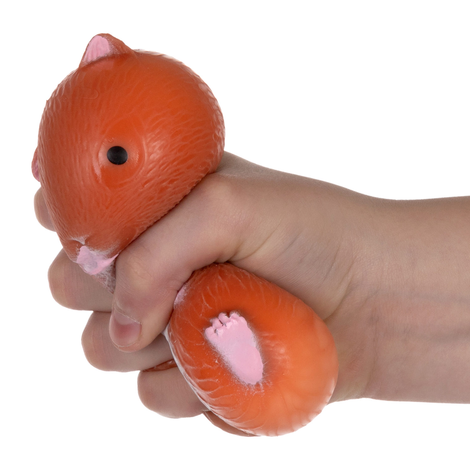 Игрушка-антистресс 1TOY Крутой замес, хомяк, в ассортименте, 7,5х5,5 см