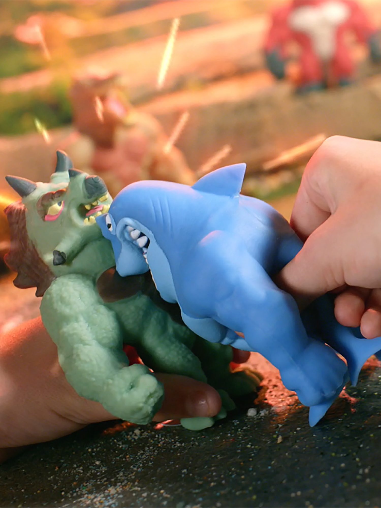 1TOY MONSTER FLEX DINO, тянущиеся фигурки 14см, 14 видов в ассортименте