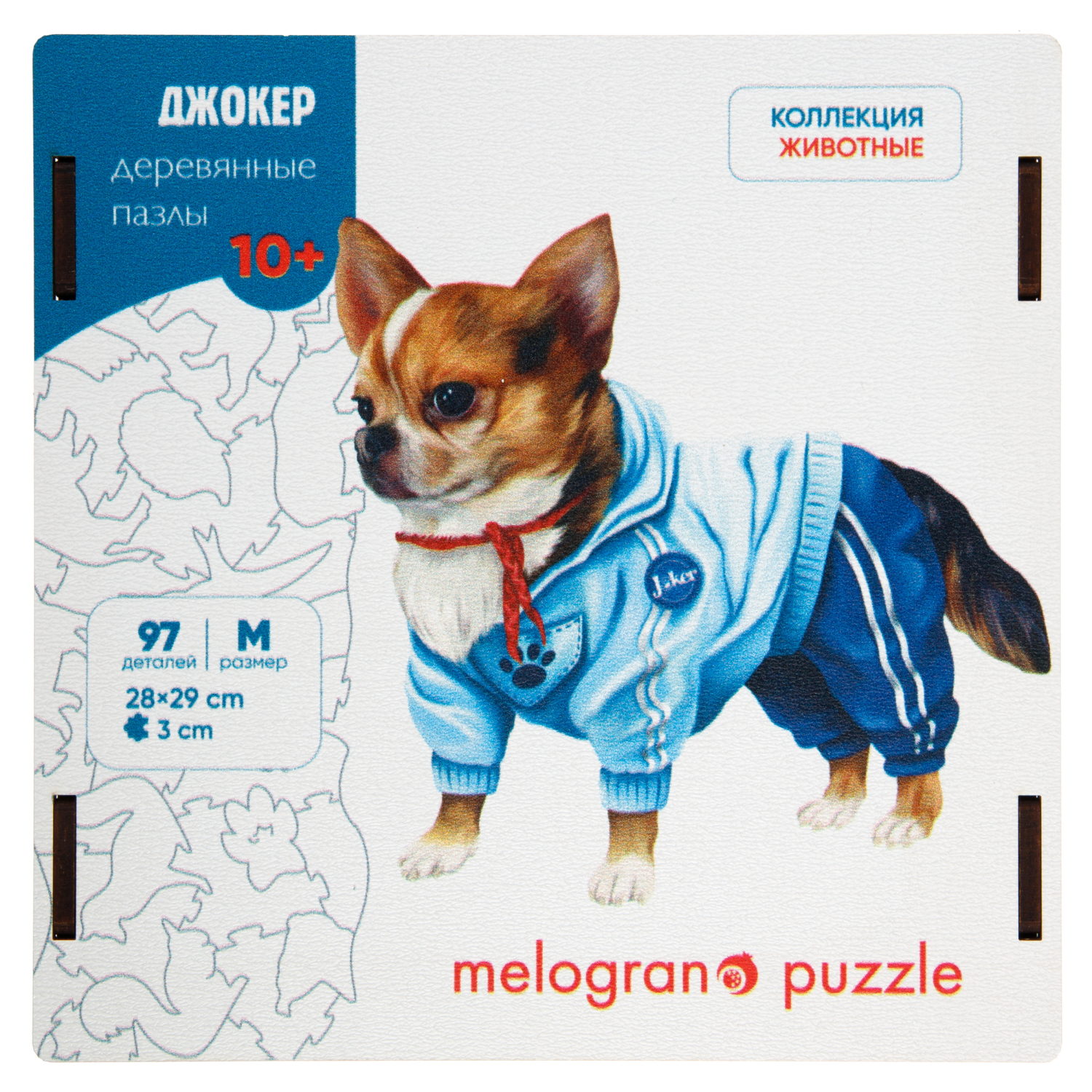 Пазлы Collection Animals Джокер, 97 деталей