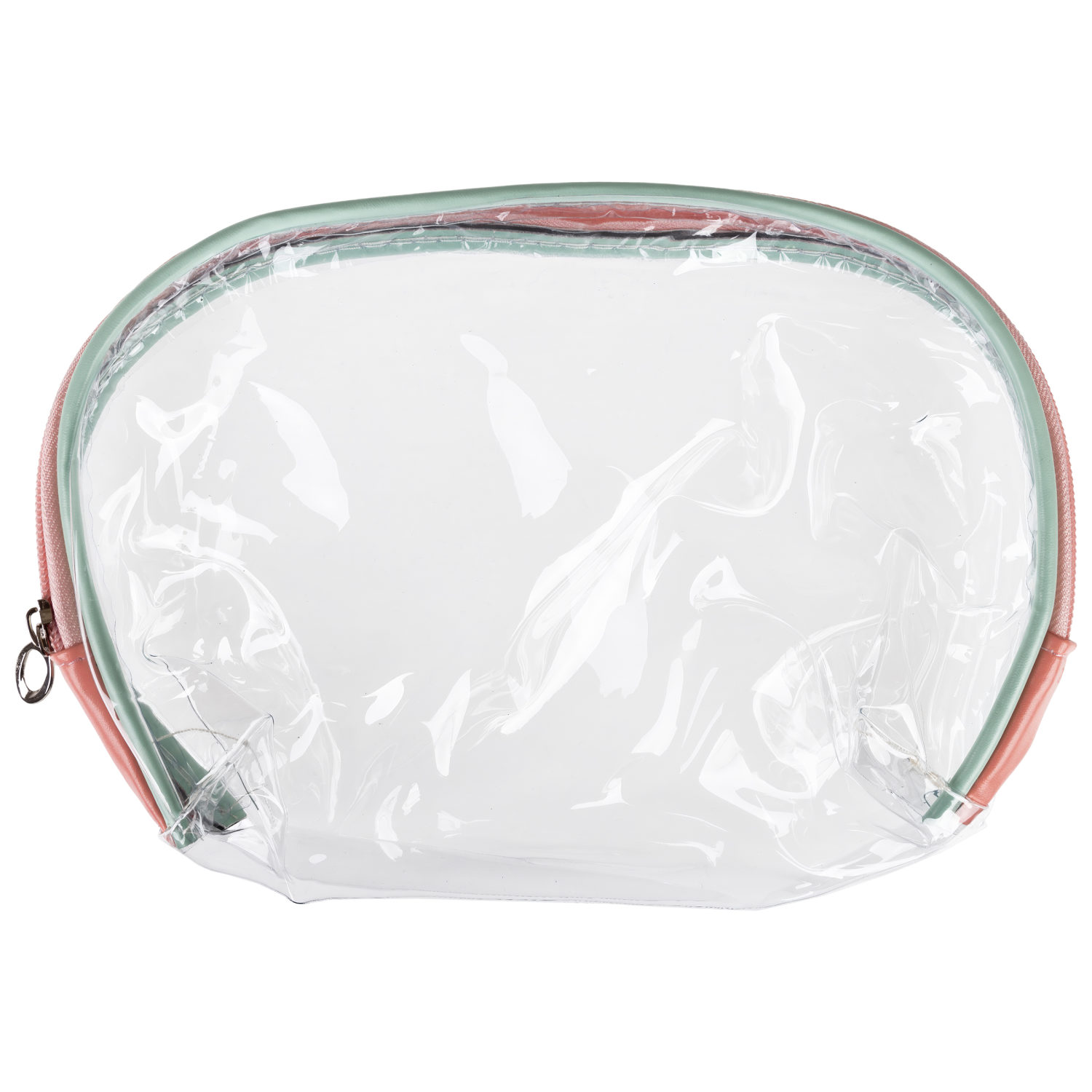 Набор из косметичек 2в1 Lukky Glam Dessert, прозрачная (24*15*8.5 см) и цветная с лого (19*11*8 см)