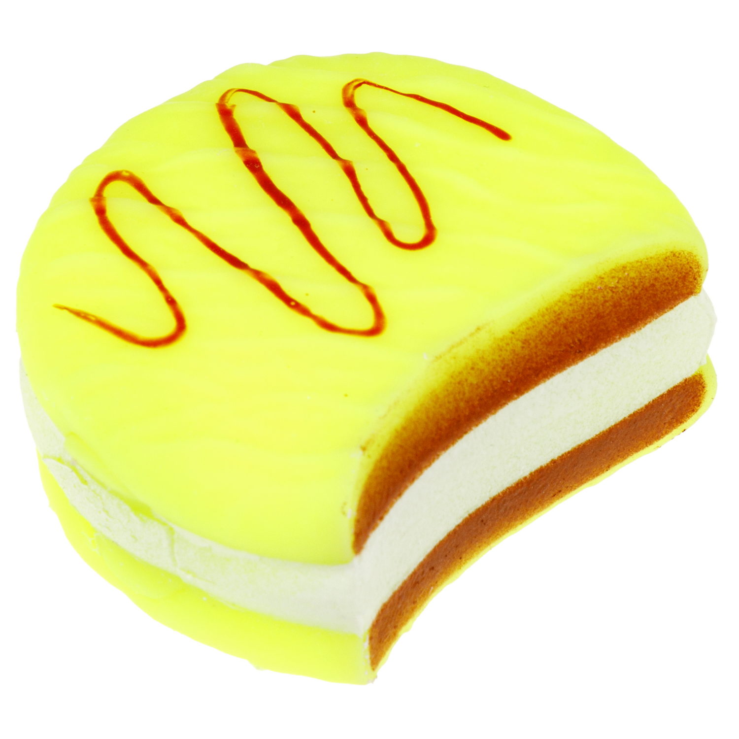 Игрушка-антистресс 1TOY Крутой замес Залиплющ, Макарошка, 8*7,5*2,5 см