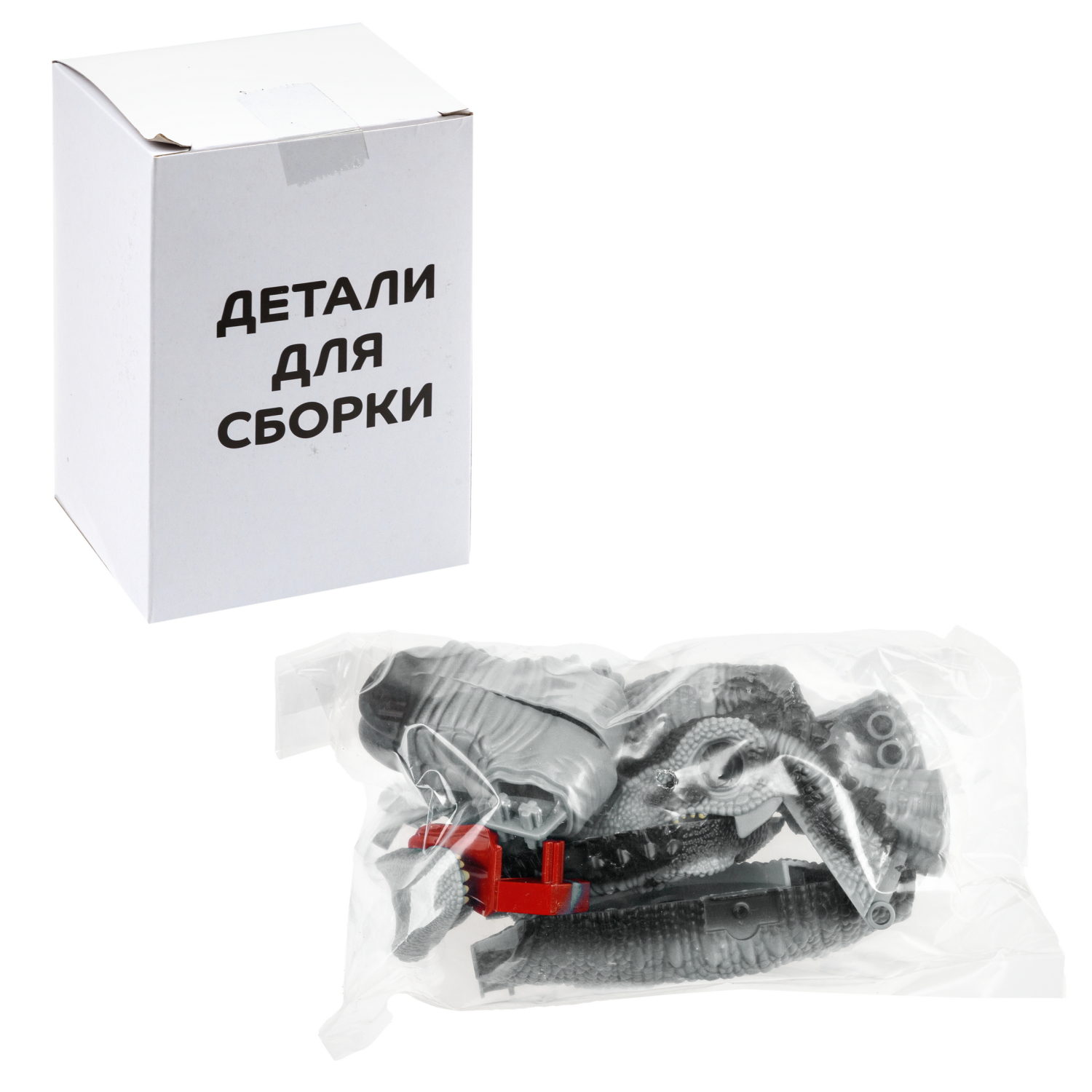 ЭКСПЕРИМЕНТАРИУМ сборная модель Констр-Монстр Велоцираптор, белый