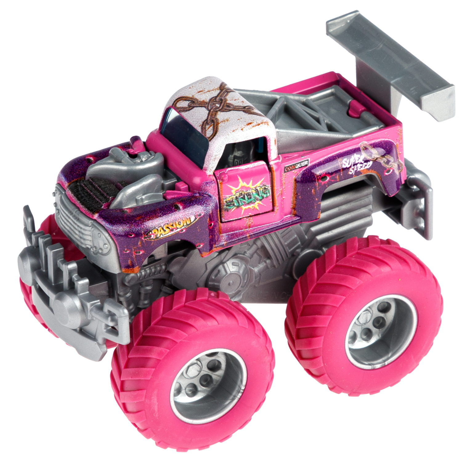 Машинка игрушечная 1TOY Драйв Монстр-трак Классика, инерционный, 8,5 см, цвет в ассортименте