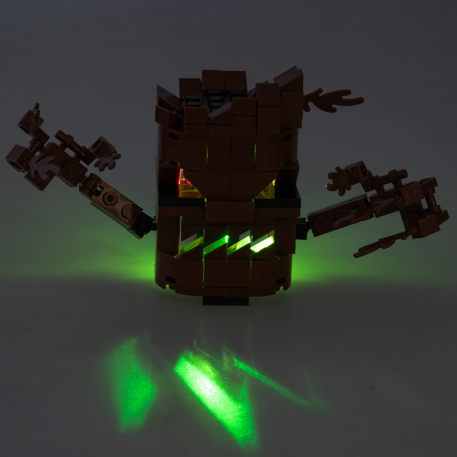 Светящийся 3d конструктор Blockformers Хэллоуин 1TOY игрушка для мальчиков, девочек, хэллоуин декор