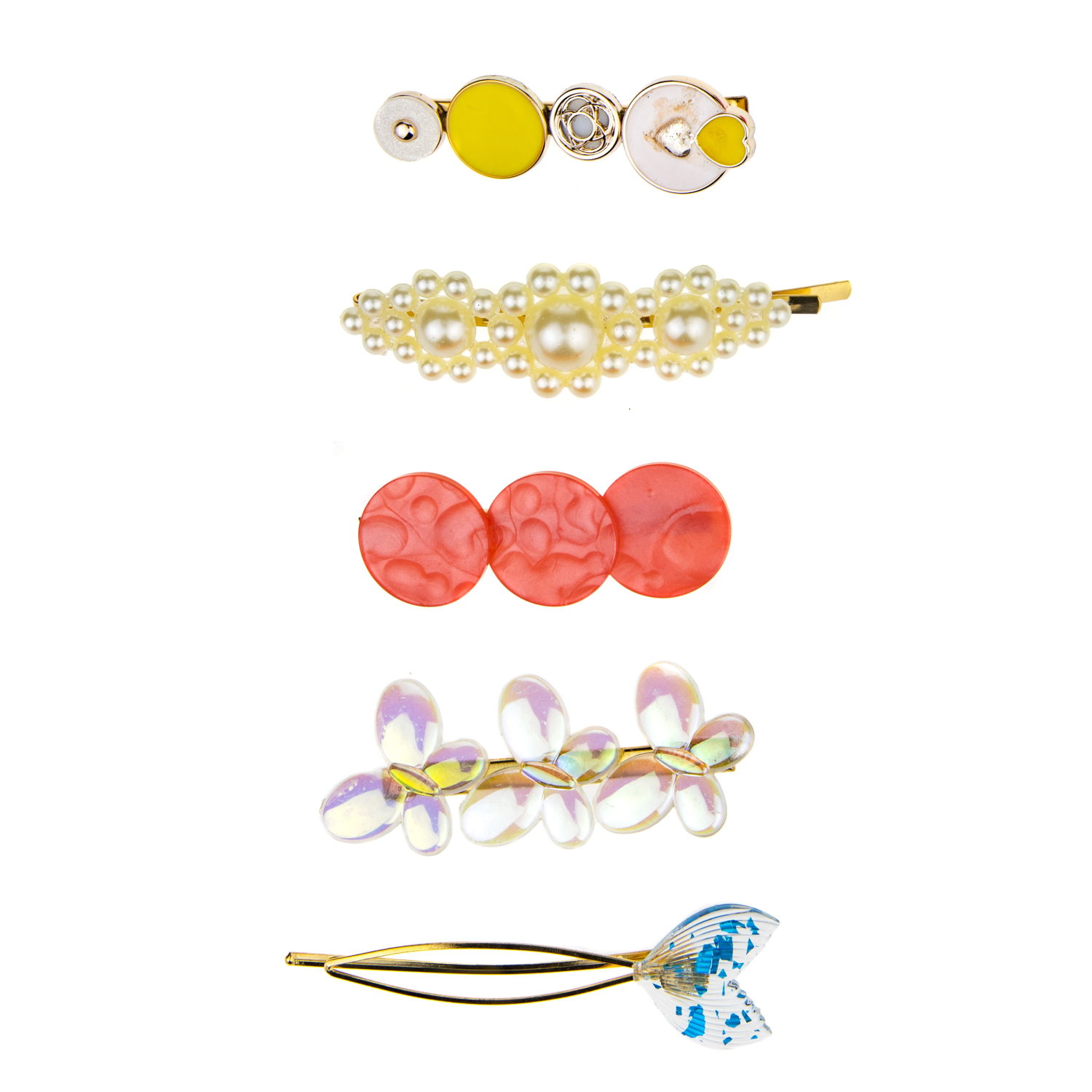 Lukky Fashion набор из 5ти заколок