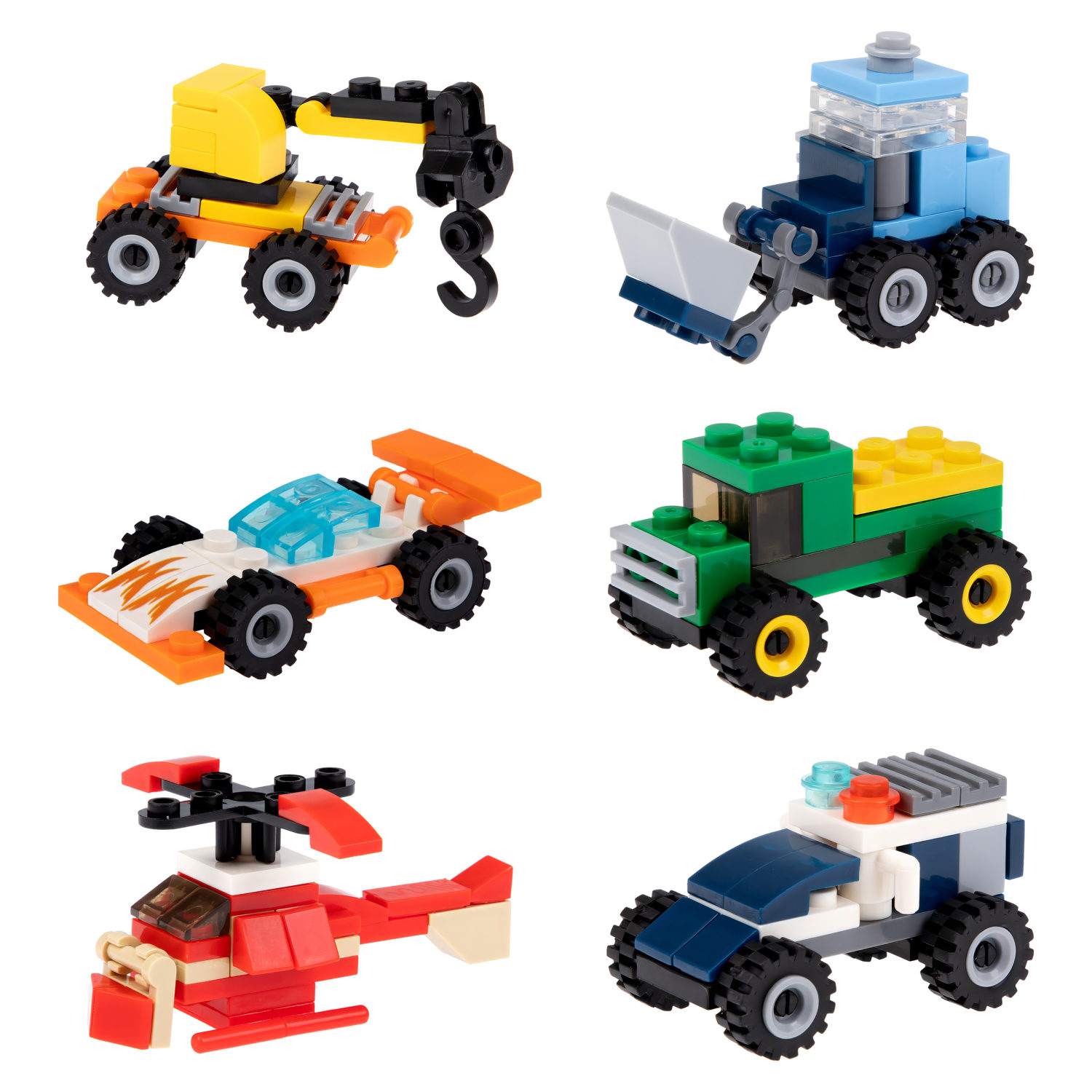 1Toy Blockformers "Техно коллекция" (д/б 12 шт., в асс. 6 видов, коробка)