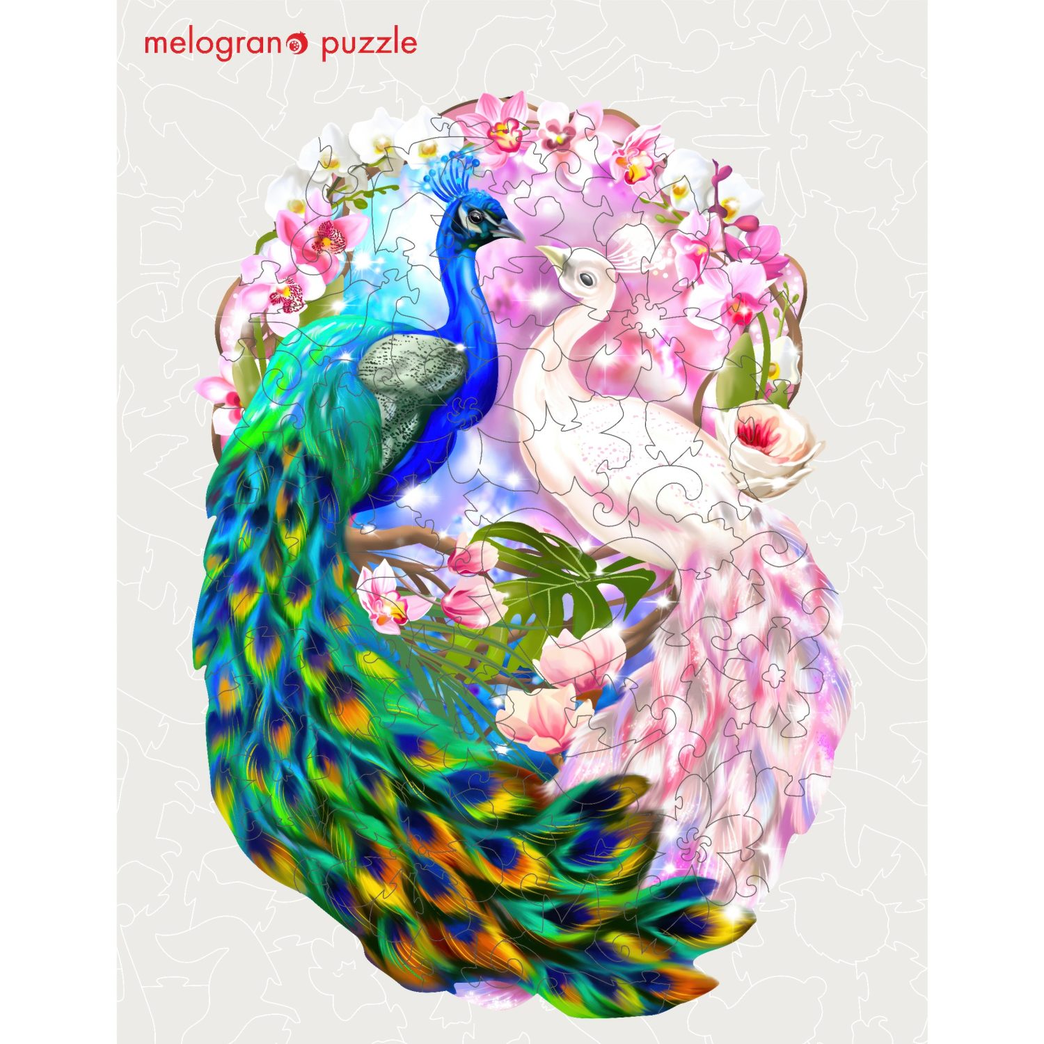 Деревянные пазлы Collection Animation Любовь, 90 деталей