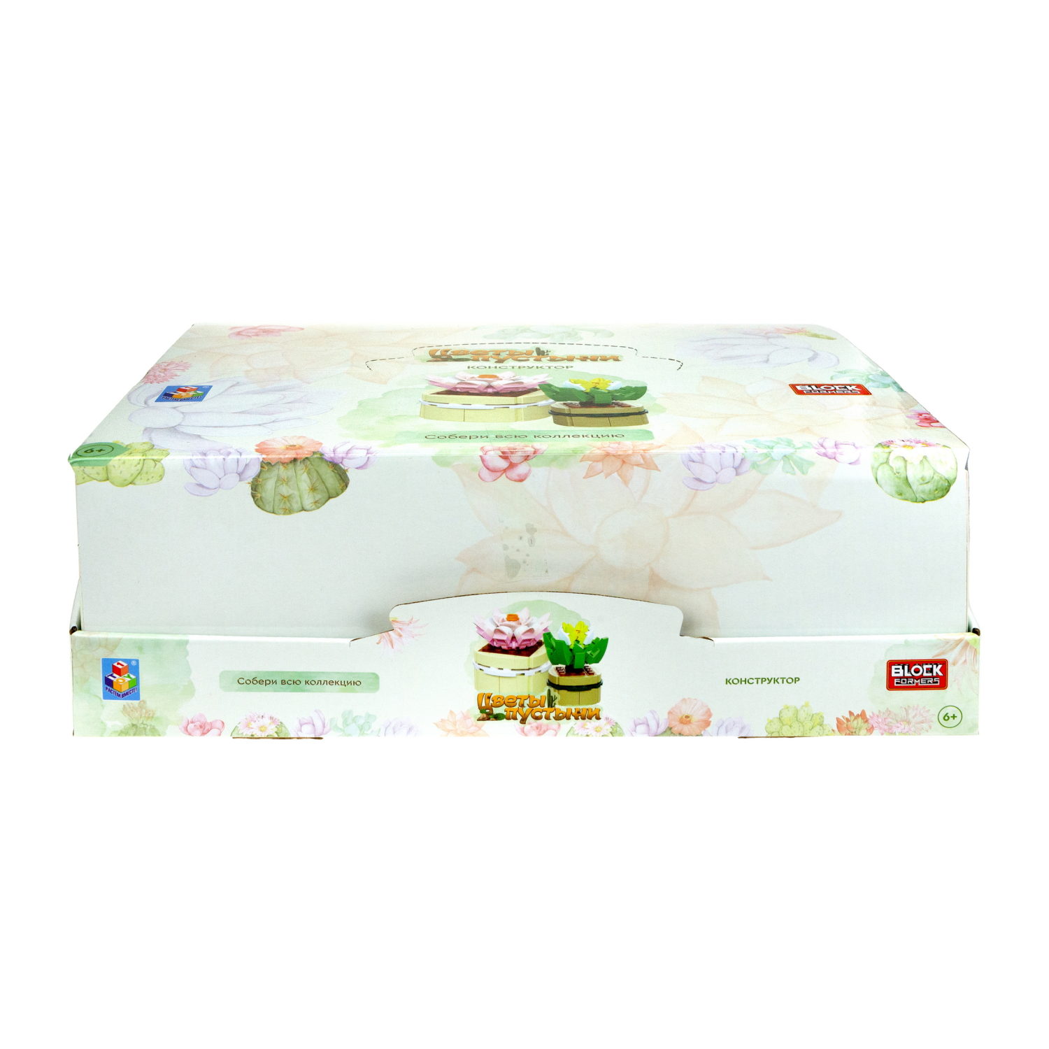 1TOY конструктор Blockformers "Цветы пустыни", 12 видов в ассортименте