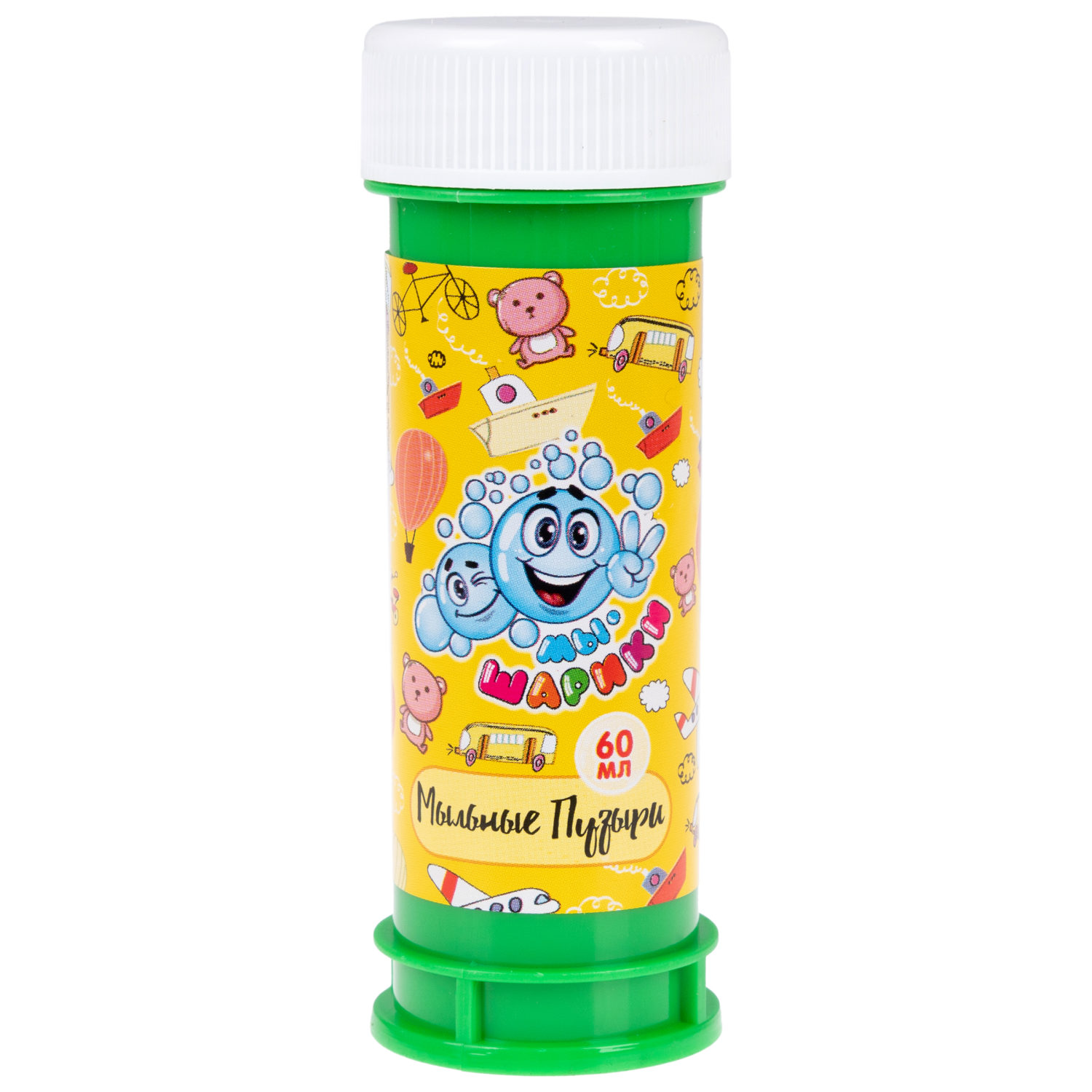 Мыльные пузыри 1TOY Мы-шарики!, 60 мл