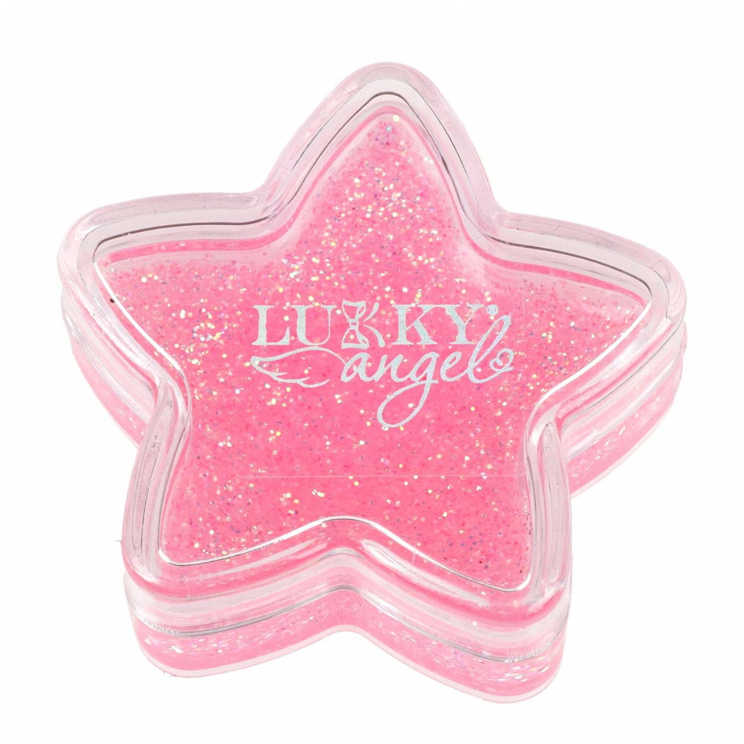 Lukky Angel набор Мечты Единорога: лак для ногтей, смываемый водой, гель-тени для век с блёстками, блеск для губ, пилочка для ногтей, аппликатор, колечко, стразы для лица