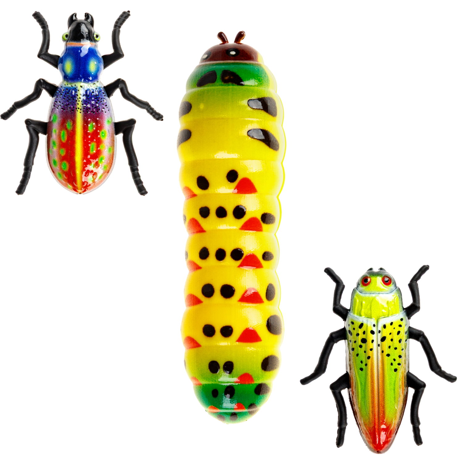Насекомые игрушки 1TOY Ползун