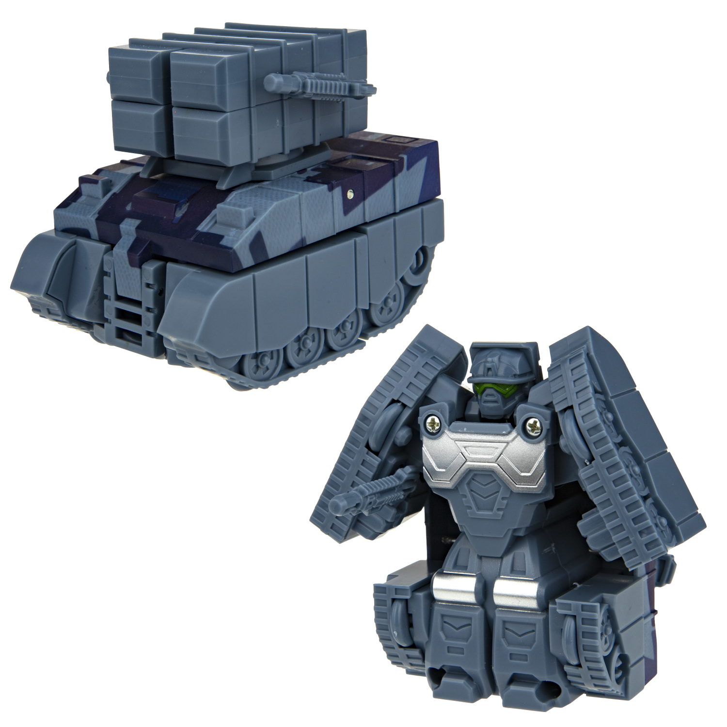 1toy "Мой первый трансформер: военная серия" (собирается в зенитный комплекс, 6 см, блистер)