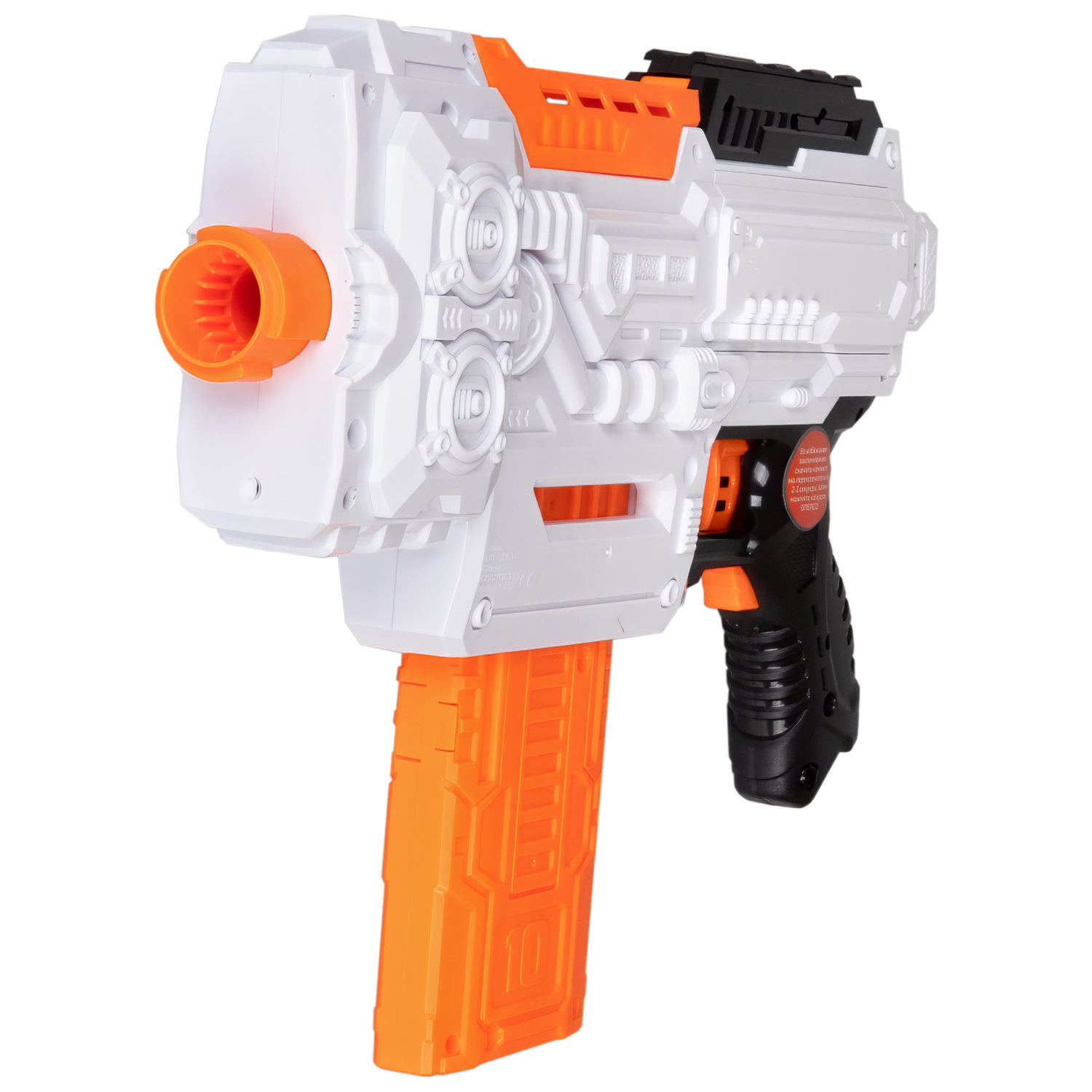 1toy Funmax "A53" бластер электромеханический, обойма на 12 выстрелов, в комплекте 24 EVA снаряда.