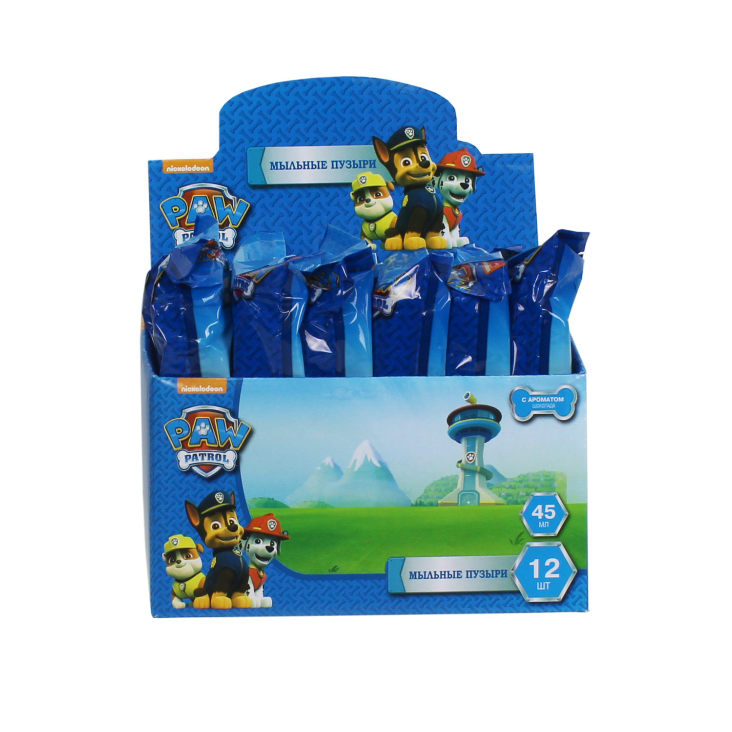 Мыльные пузыри 1TOY "Щенячий патруль" (45 мл.).