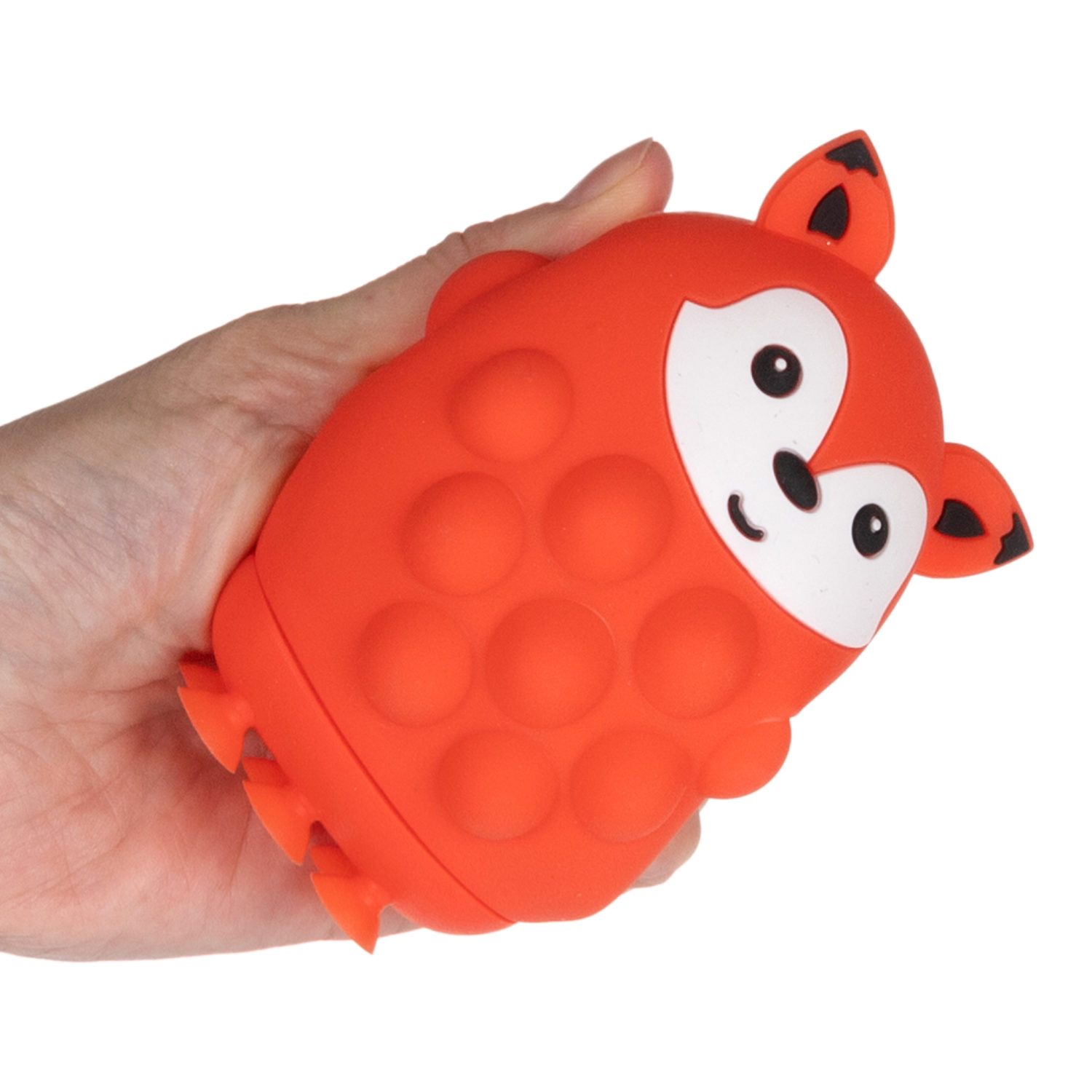 1TOY Жмяка Hit Pop It "Животные" 11х9х5 см, лиса