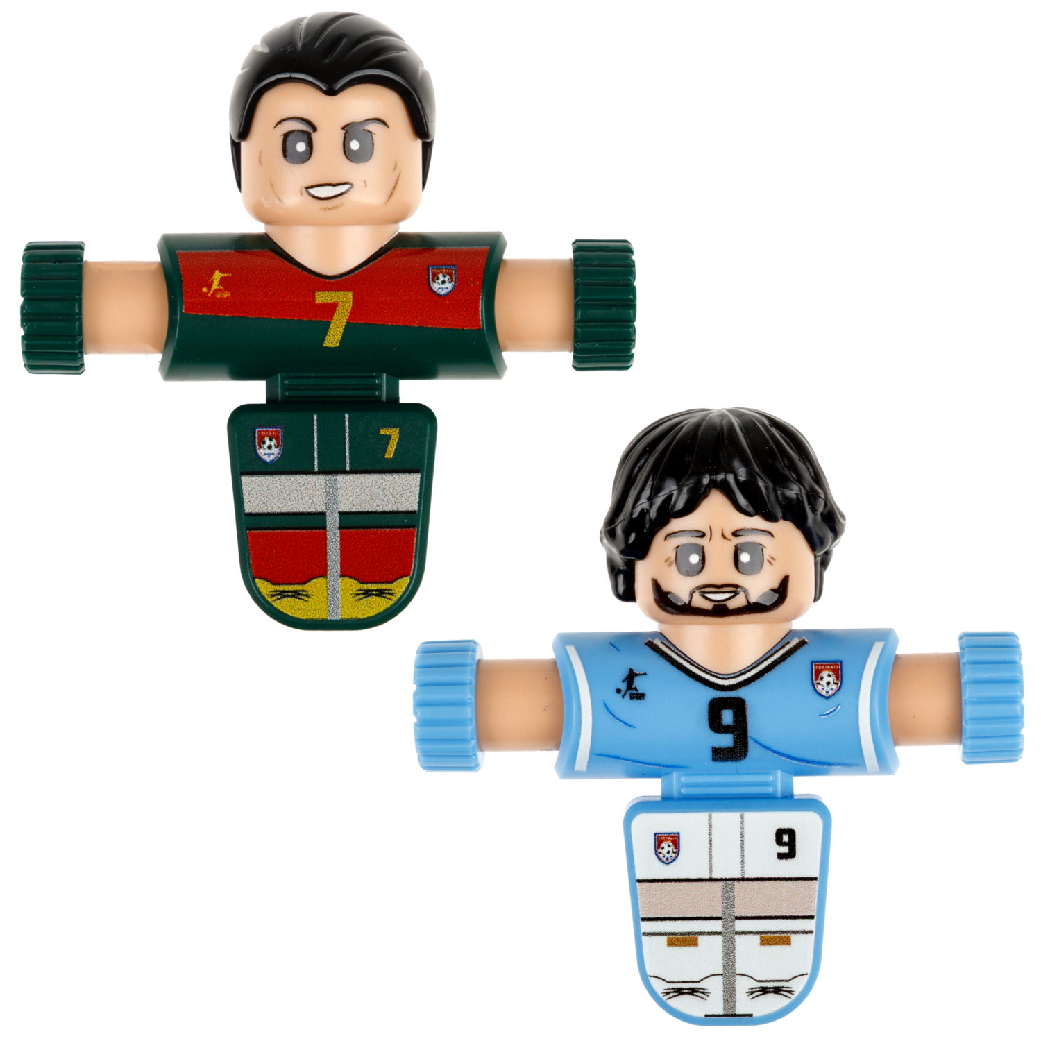 Фиджетбол 1TOY Легенды футбола Португалия - Уругвайа, 2 футболиста
