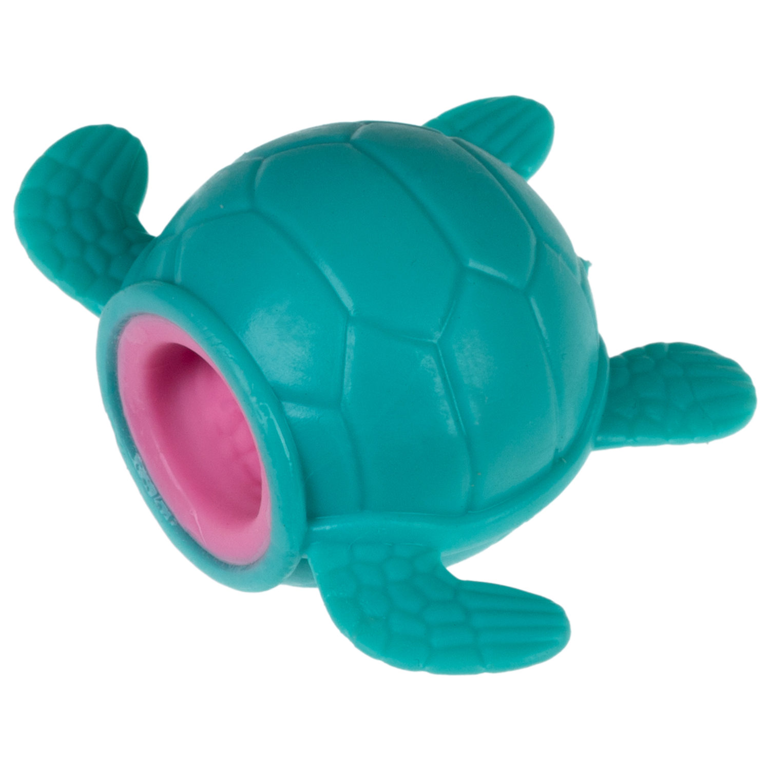 1TOY Жмяка "Выскочка. Черепаха" 9х6,5х6,5 см, бирюзовая