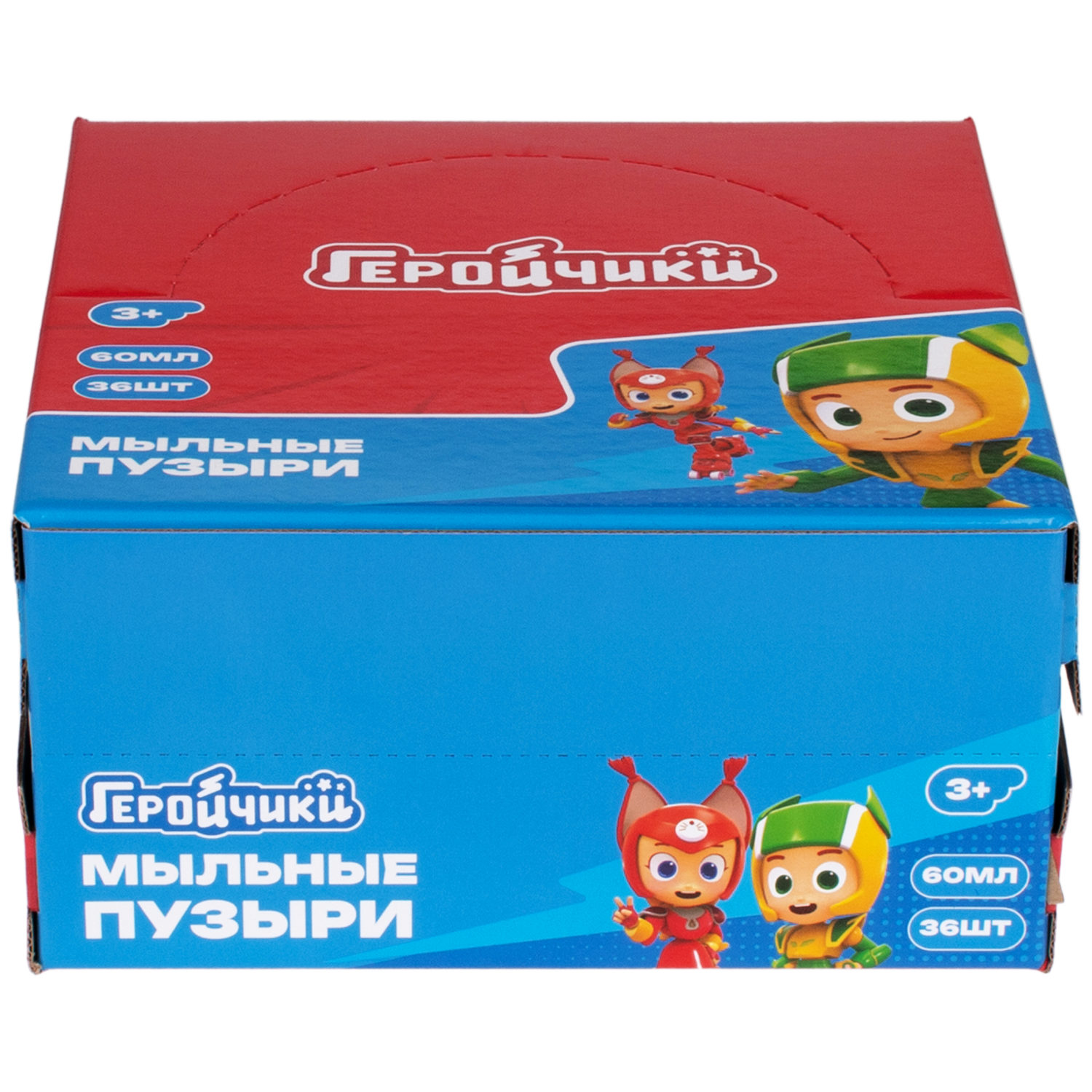 1TOY Геройчики, мыльные пузыри, 60 мл