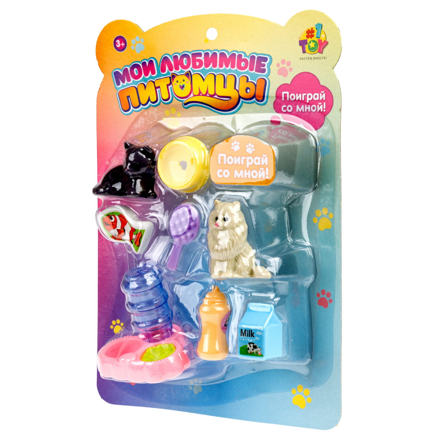 Игровой набор 1TOY  Мои любимые питомцы, в ассортименте