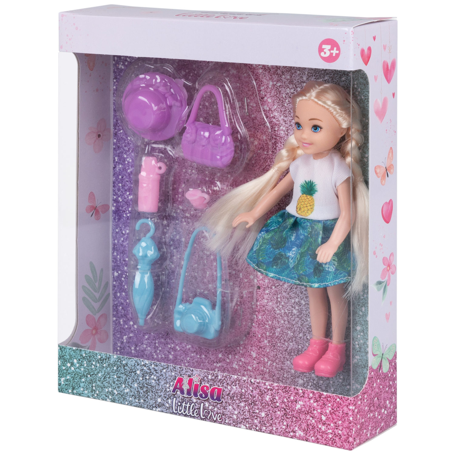 Кукла Alisa Little Love 15,2 см, блондинка, с аксессуарами