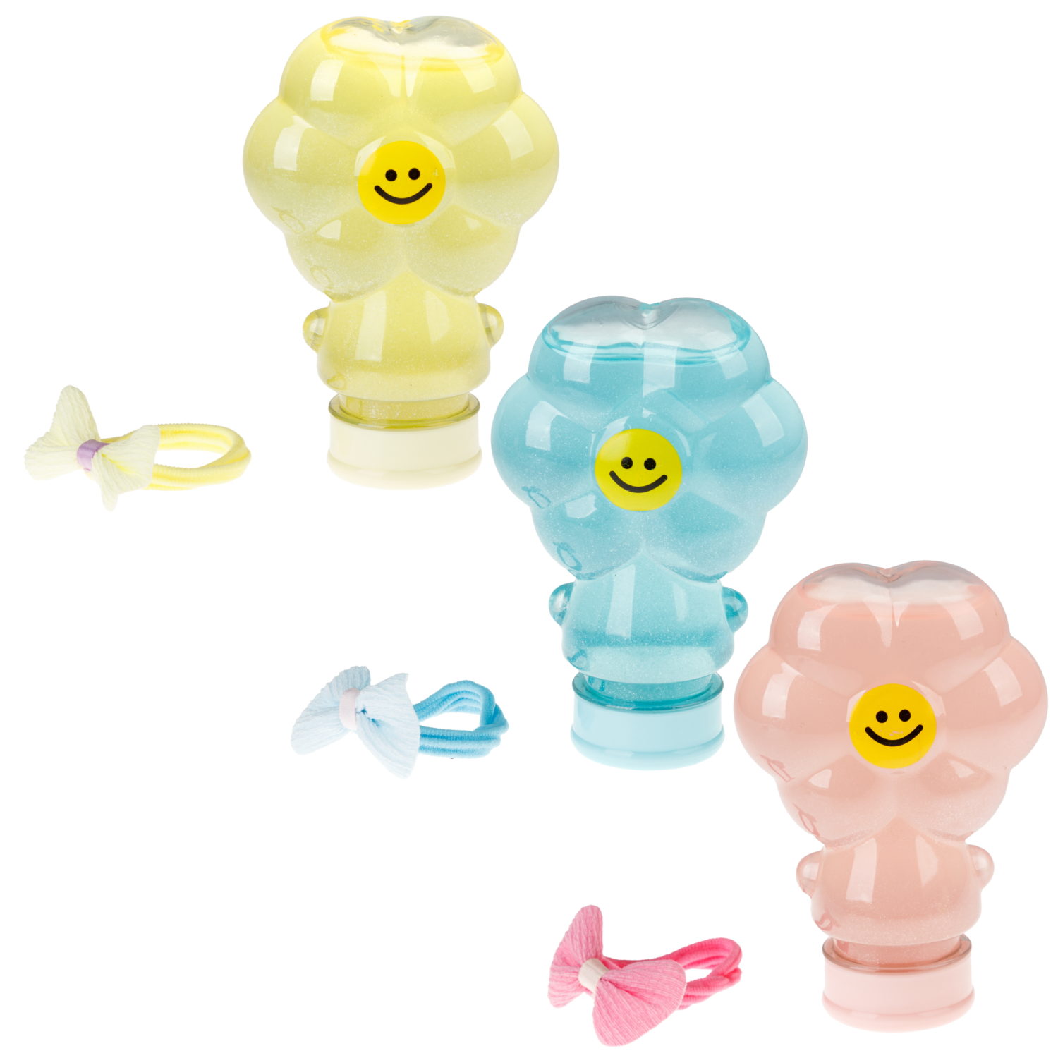 Антистресс-игрушка 1TOY  Слайм цветок в банке, 8,3х4,7х12,4 см