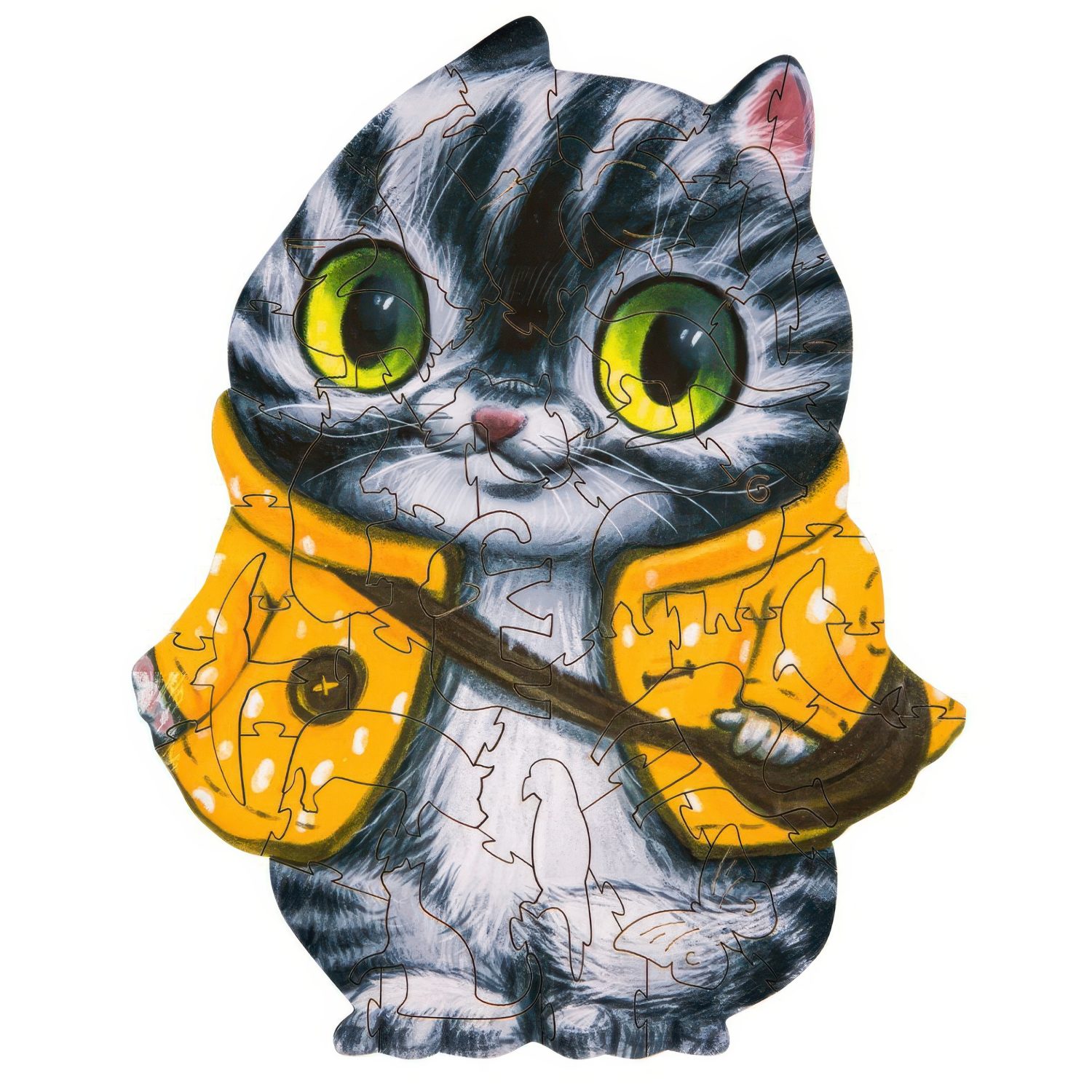 Пазлы Collection Animals Кот в курточке, 53 детали