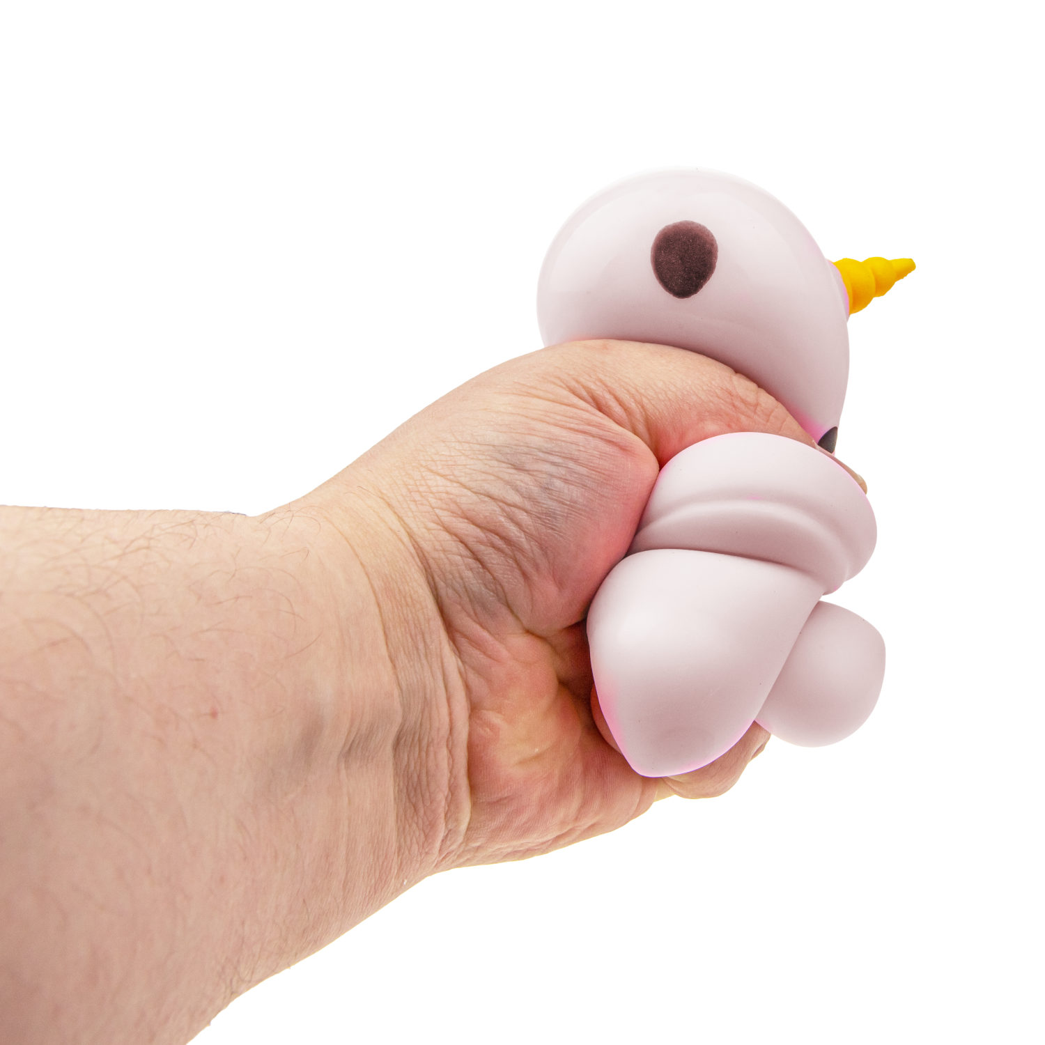Антистресс-игрушка для рук 1TOY Крутой замес Единорог, жмякалка, мялка, тянучка, 3 цвета в ассортименте