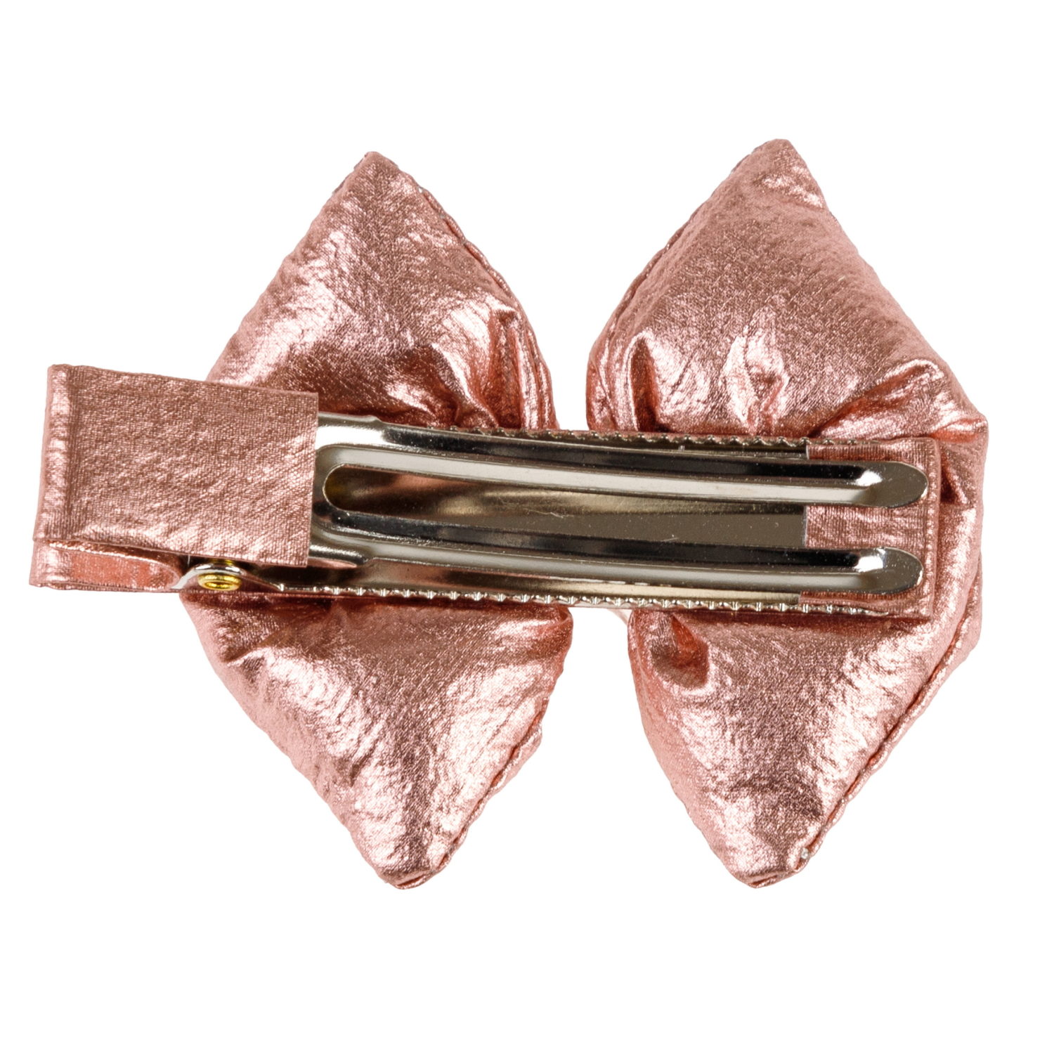 Lukky Fashion набор из 3 аксес.д.волос Бантики "Металлизированная кожа":2 резинки,1 заколка-зажим,5 цв.микс