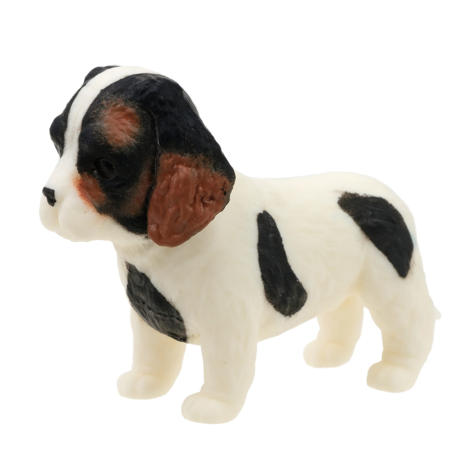 Антистресс игрушка 1TOY Прокачка для собачки серия 3, тянущаяся собачка в костюмчике, тянучка Кавалер-спаниель - лягушка