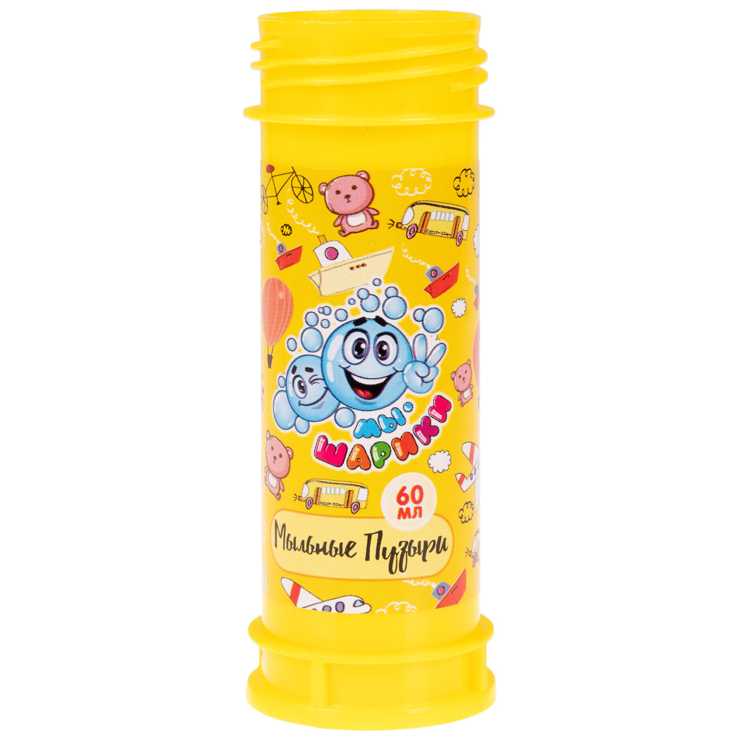 Мыльные пузыри 1TOY Мы-шарики!, 60 мл
