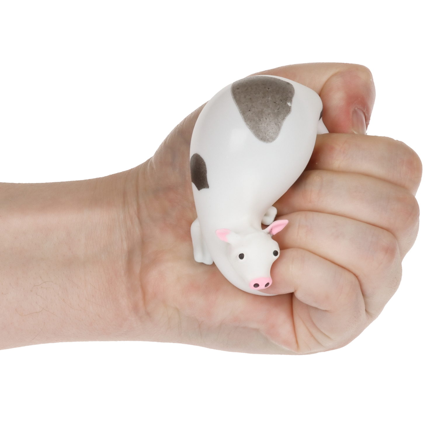 Игрушка ДУТИКИ 1TOY Животные, максимальный размер 30 см, корова