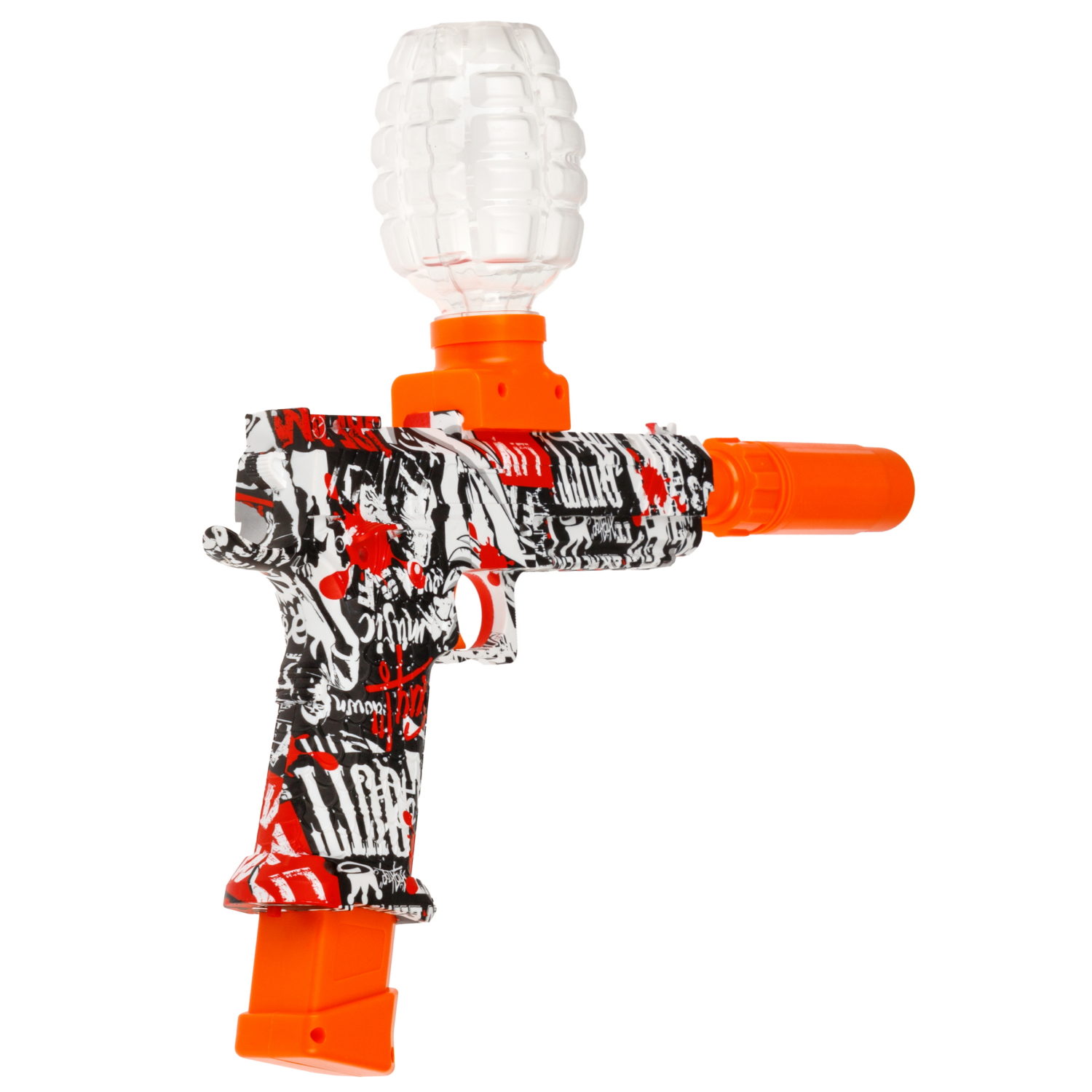 Бластер автоматический 1TOY Gelex на аккумуляторе, с гидрогелевыми пулями 500 шт., 2 цвета в ассортименте