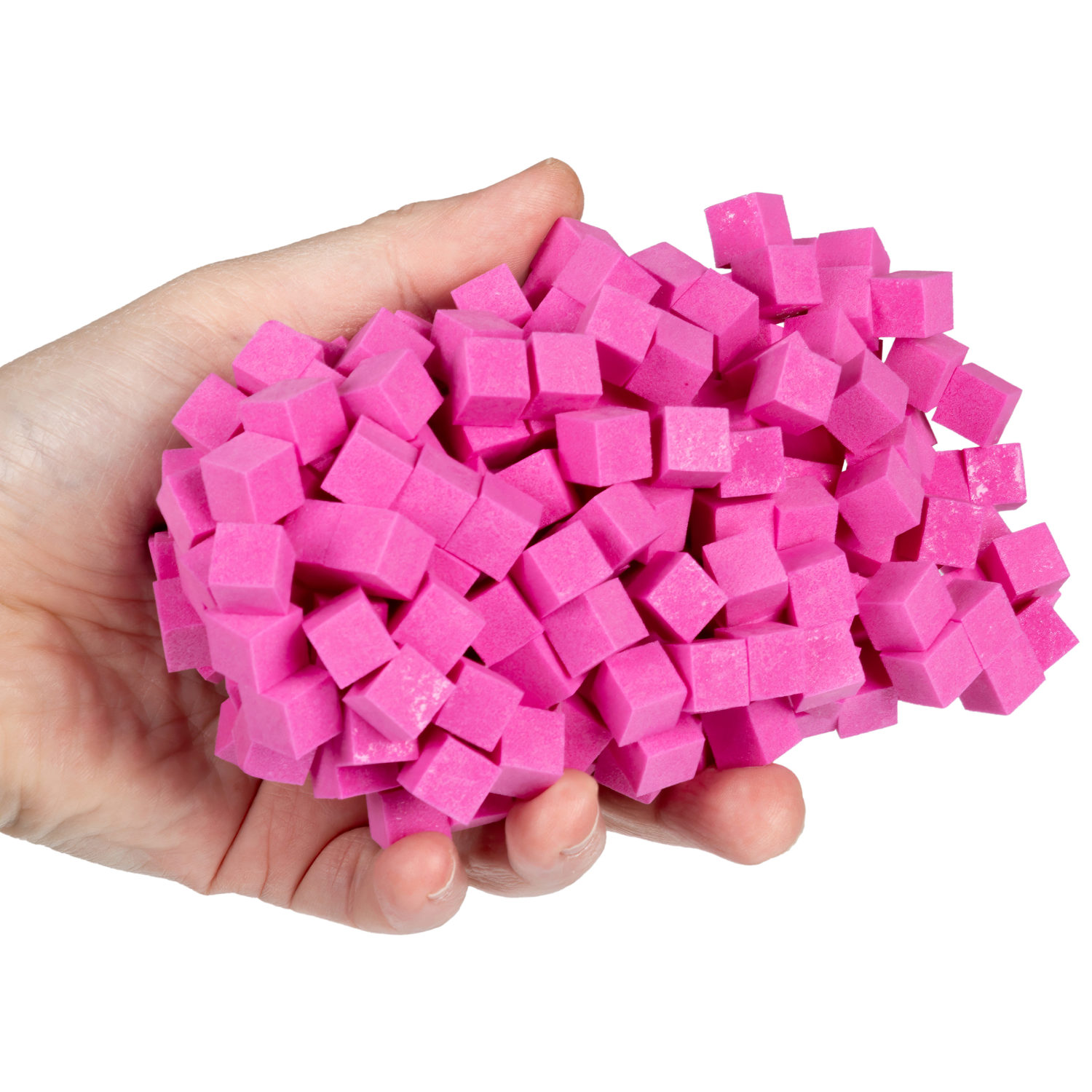 Конструктор-пластилин Gummy Blocks липучка, липкий, мягкий, розовый