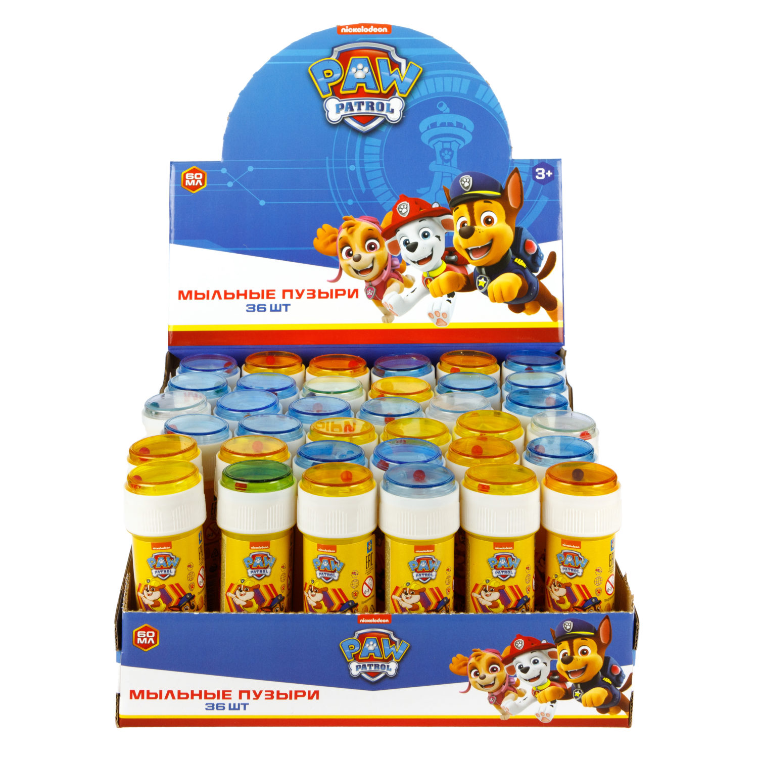 Мыльные пузыри 1TOY Сказочный патруль, 60 мл