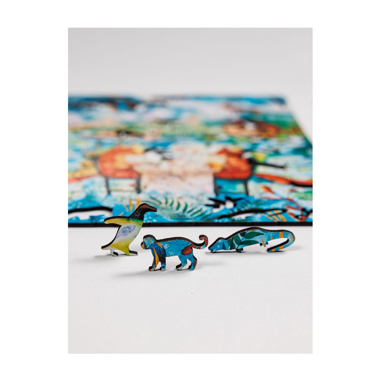 Деревянные пазлы Collection Animation Фантазия леса, 120 деталей, 20,5х29 см, 7+