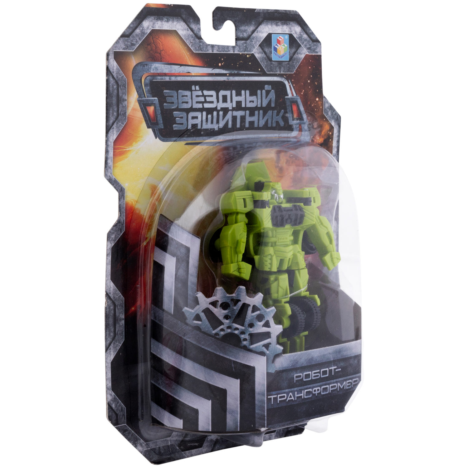 Робот-трансформер "Звёздный защитник" 1TOY, собирается в вертолет