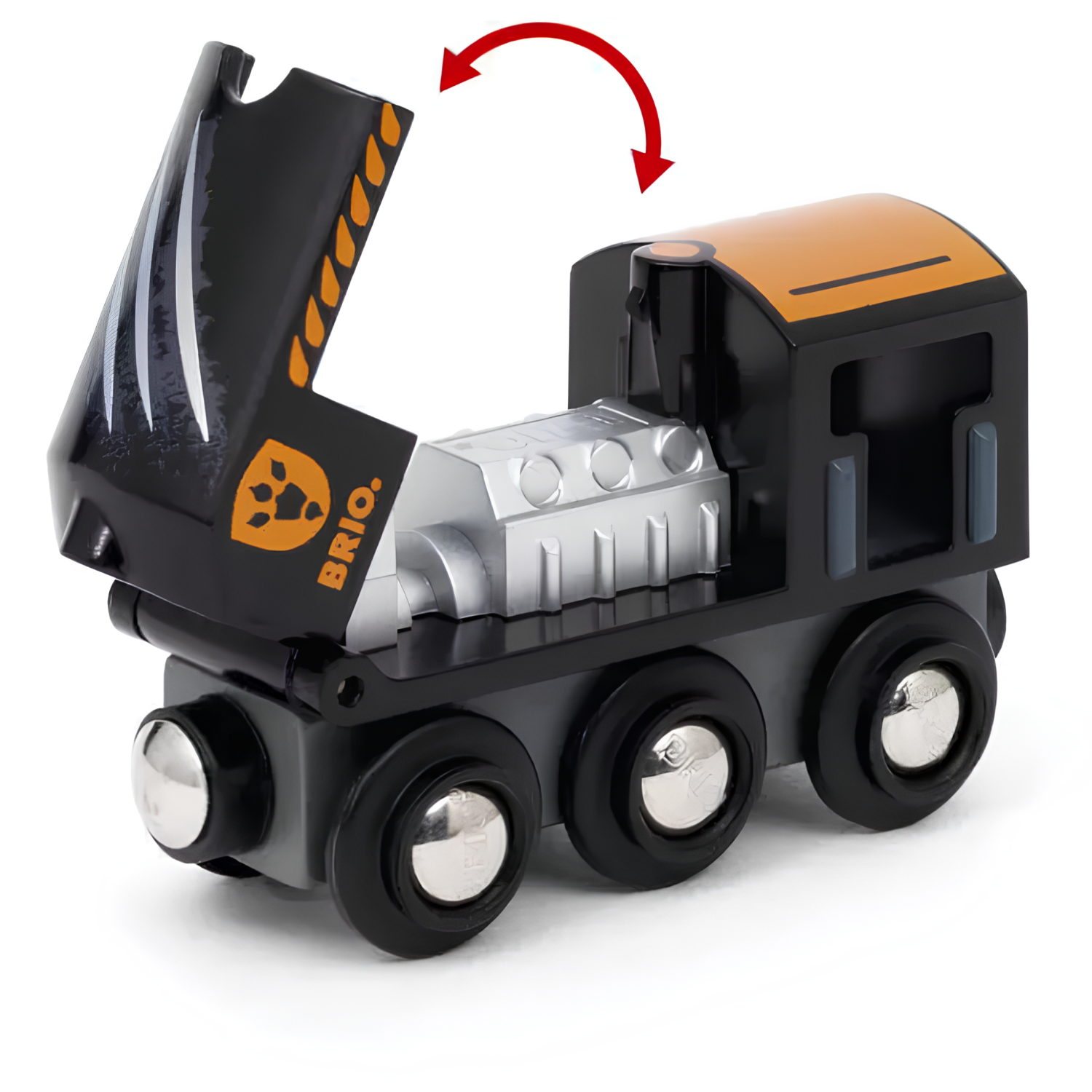 Деревянная железная дорога BRIO "Дино", 12 элементов