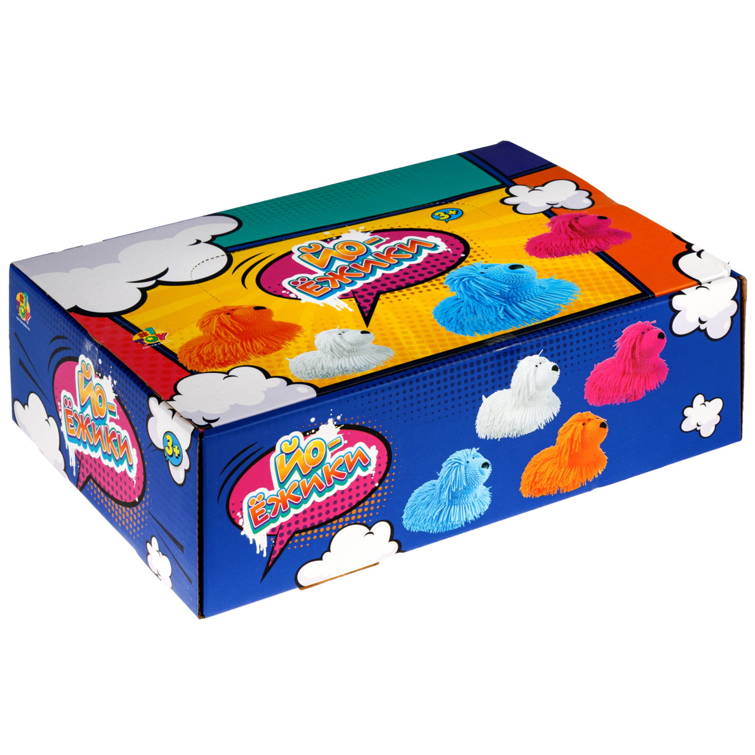 Антистресс-игрушка 1TOY Йо-Ёжики, Собака, 17 см, в ассортименте
