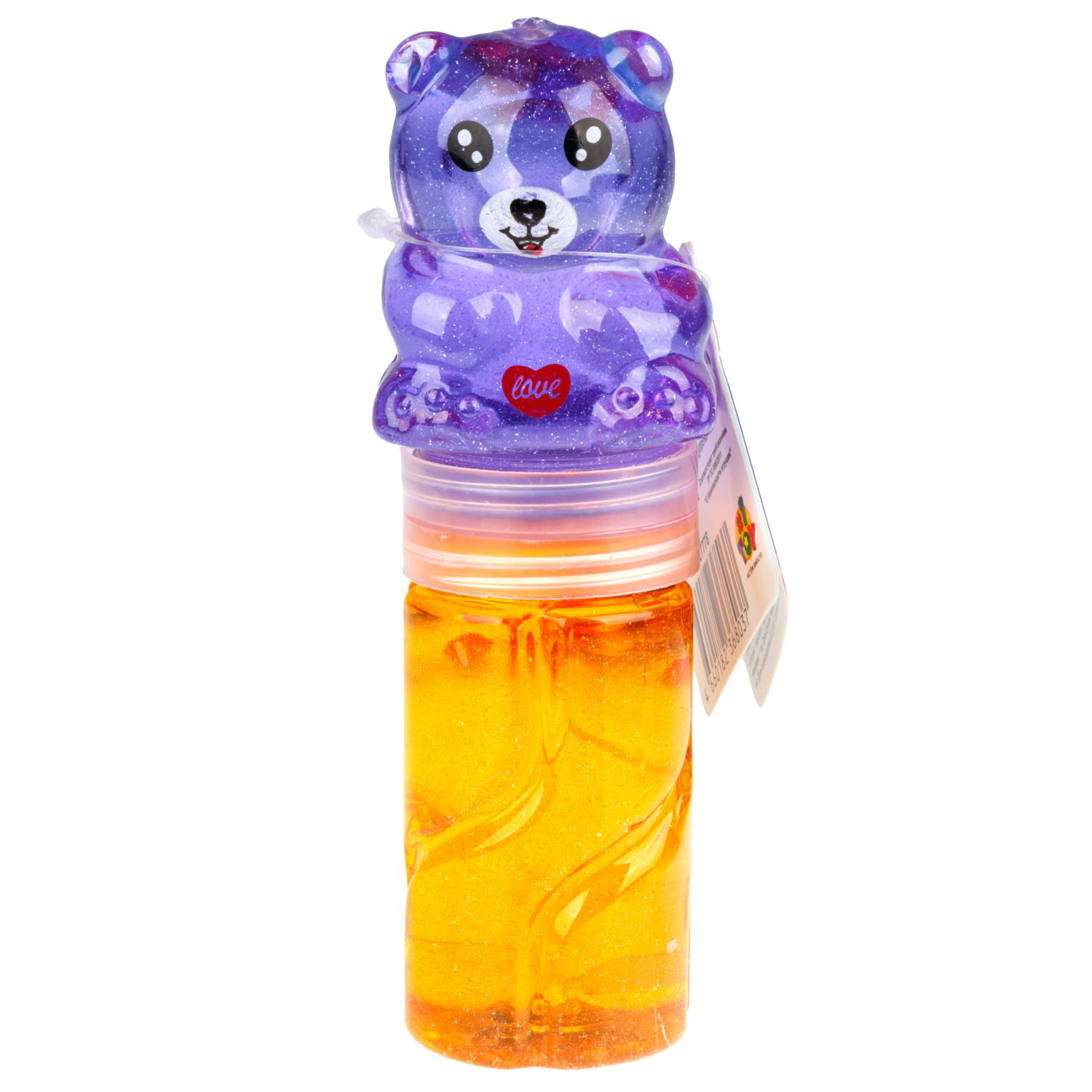 Слайм в банке 1TOY Мармеладный мишка, в ассортименте
