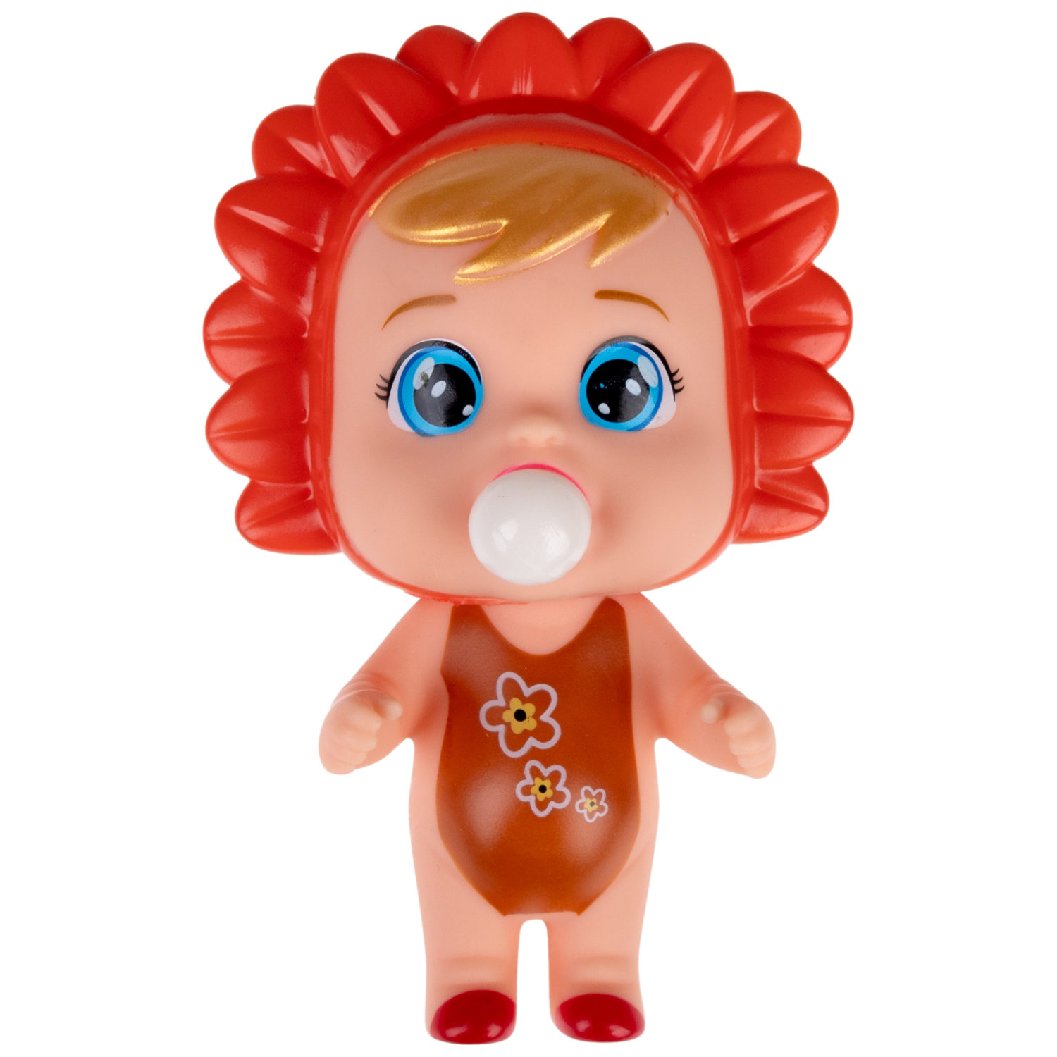 1YOY Bubble Gum-антистресс "Куклы", 6 видов в ассортименте, 7х13 см