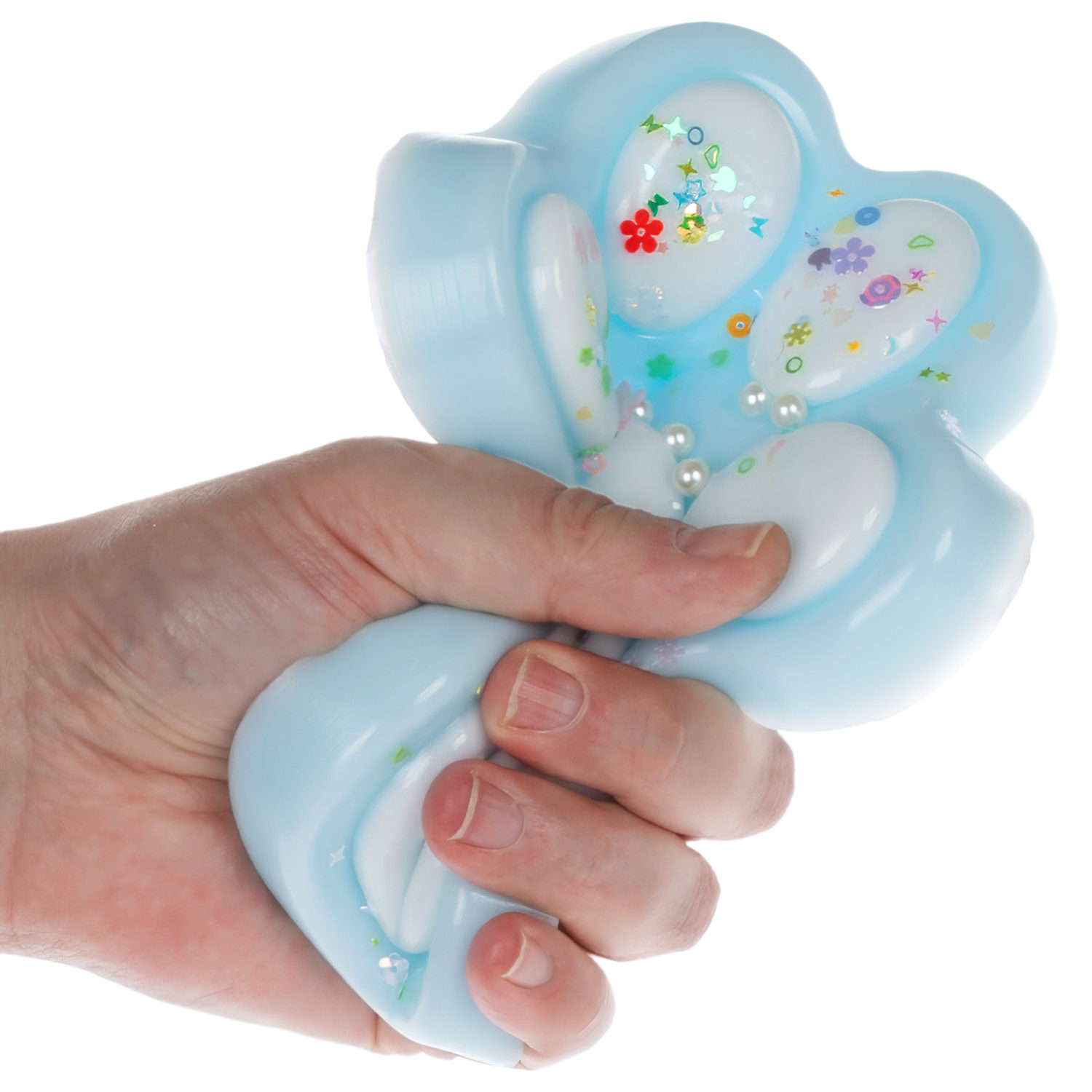 Таба лапа цветная 1TOY Крутой замес, большая, 14х3,5 см