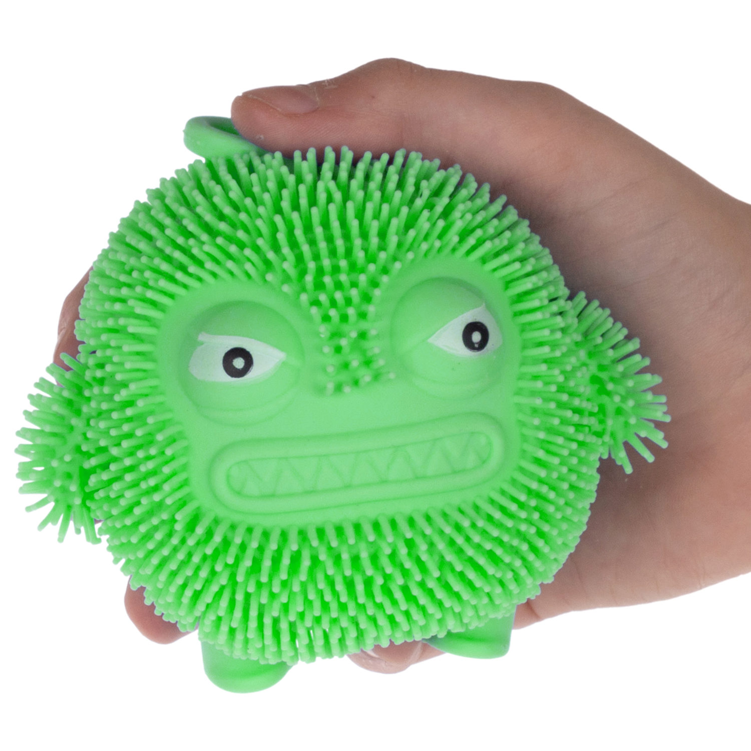 1Toy Йо-Ёжик "Монстры", 8х8 cм, зелёный