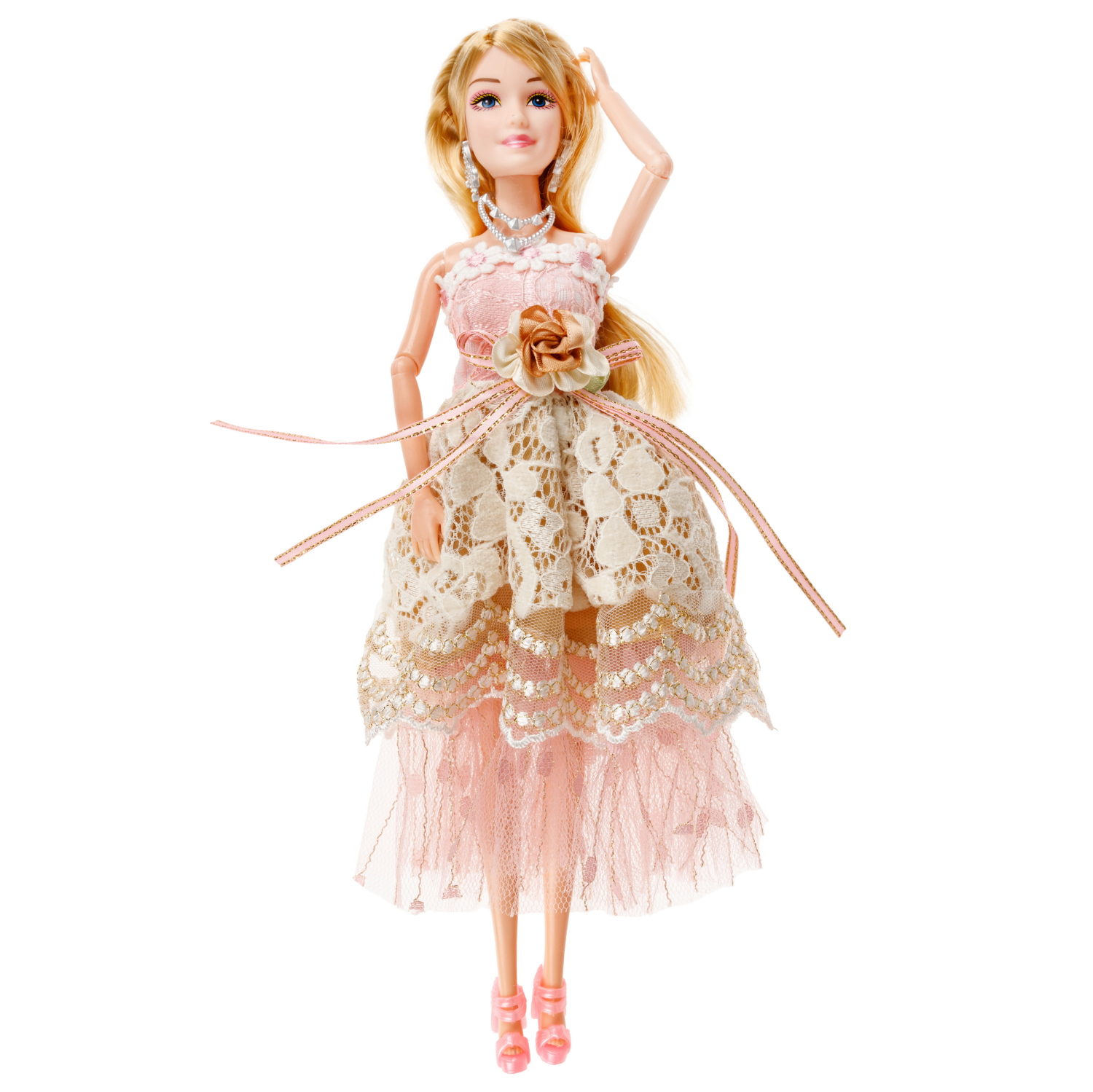 Кукла Alisa Red Carpet в пышном платье, с аксессурами и питомцем, 29 см