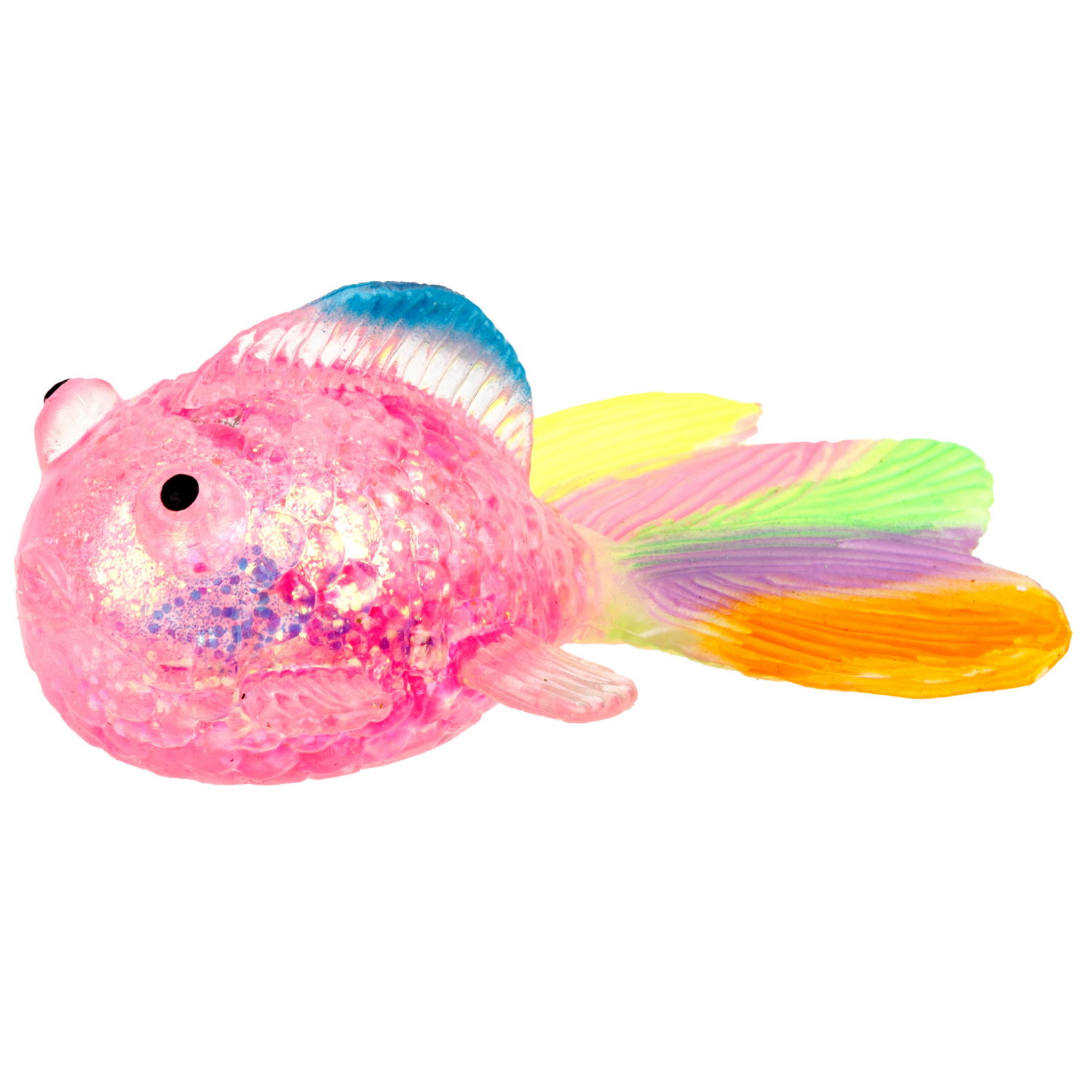 Антистресс-игрушка 1TOY Крутой замес Супергель рыбка, 12х8х5,5 см