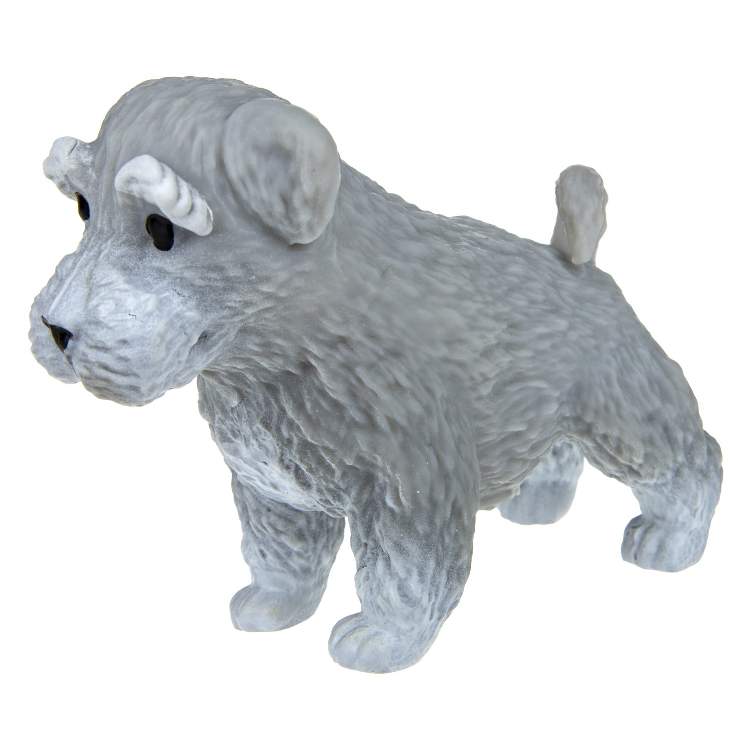 Антистресс игрушка 1TOY Прокачка для собачки серия 2, тянущаяся собачка в костюмчике, тянучка Шнауцер - мишка