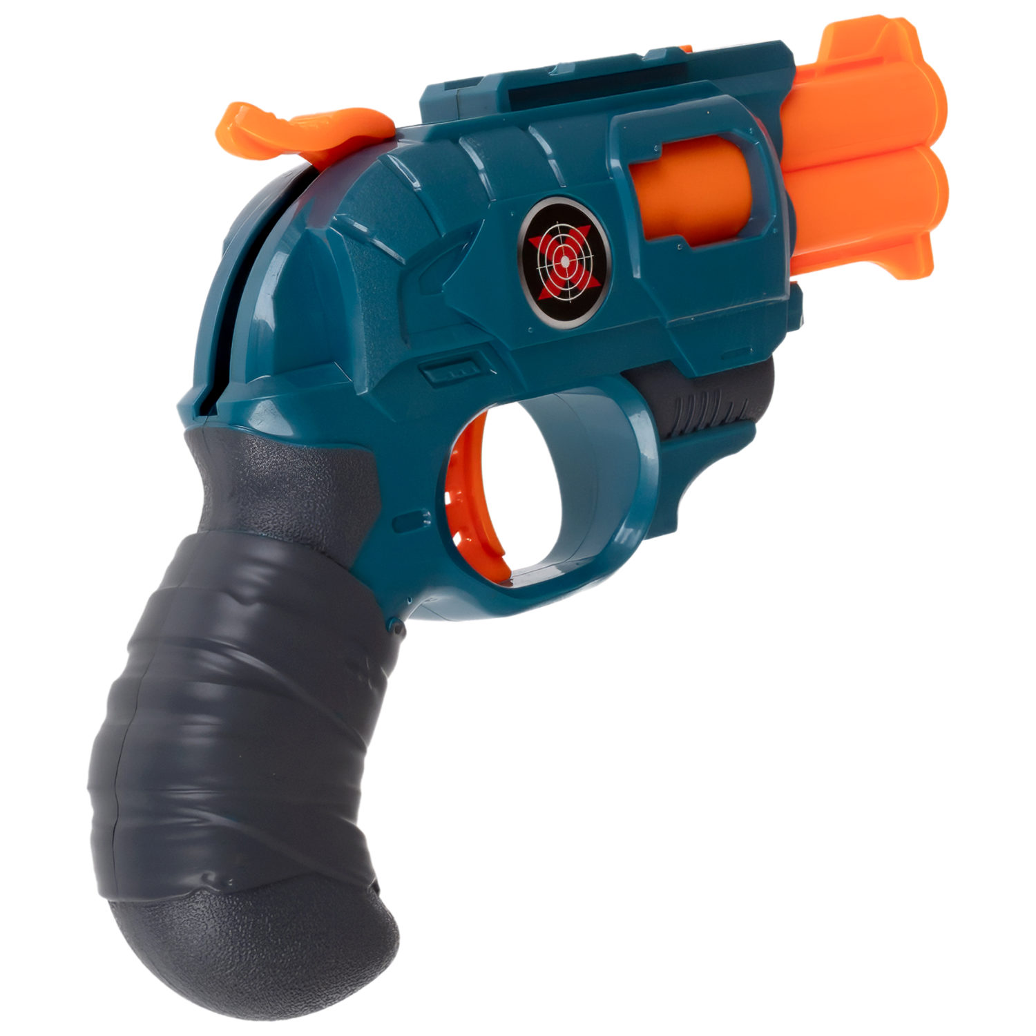 1toy Funmax "M02" бластер механический, 2 ствола, в комплекте 6 EVA снарядов