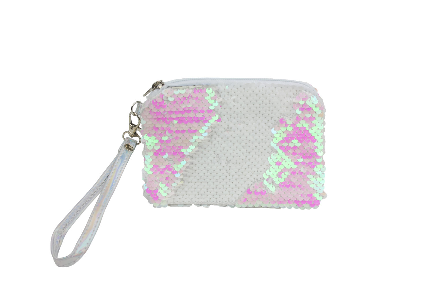 Косметичка LUKKY  с пайетками с двух сторон, 
2 цвета на выбор