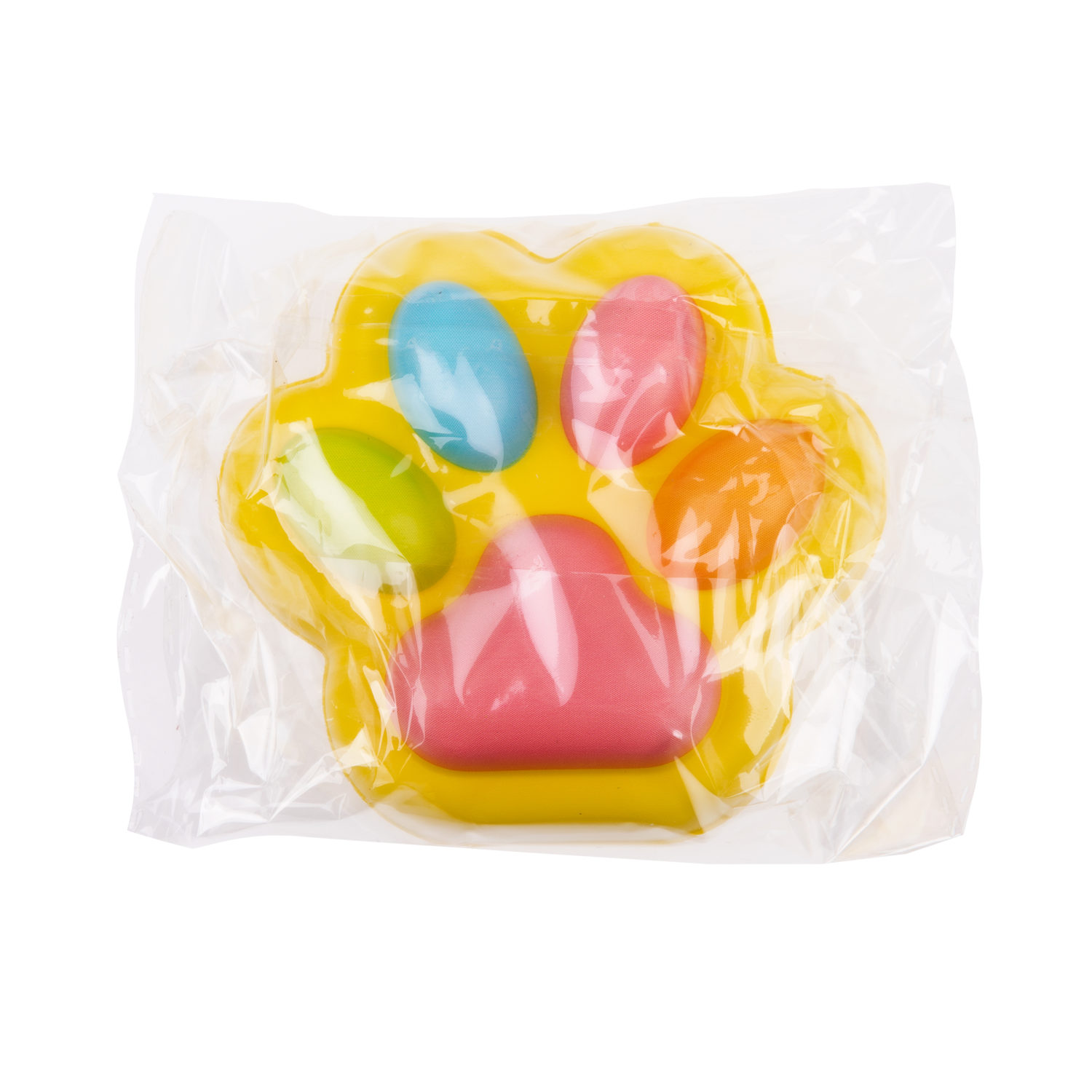 1toy Жмяка лапка-антистресс 6 шт. в ассорт. 8*8*3 см